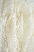 LACE4478 CREAM BLOUSE BODYSUIT BOTTOMS CAMI DRESS FLORAL LACE LOUNGEWEAR POLYESTER SOLID SPANDEX T-SHIRT TOPS TUNICS