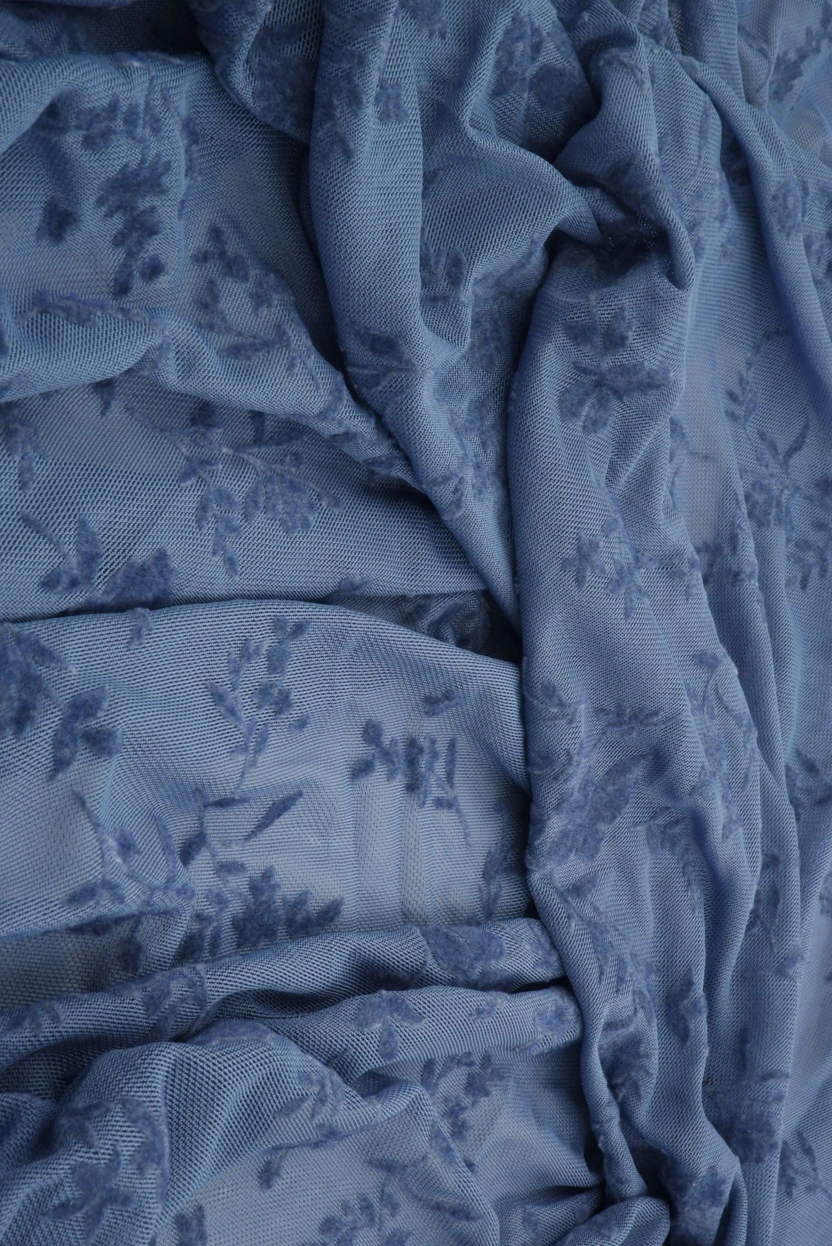 FLOCK-MS11576 DENIM VINTAGE MESH