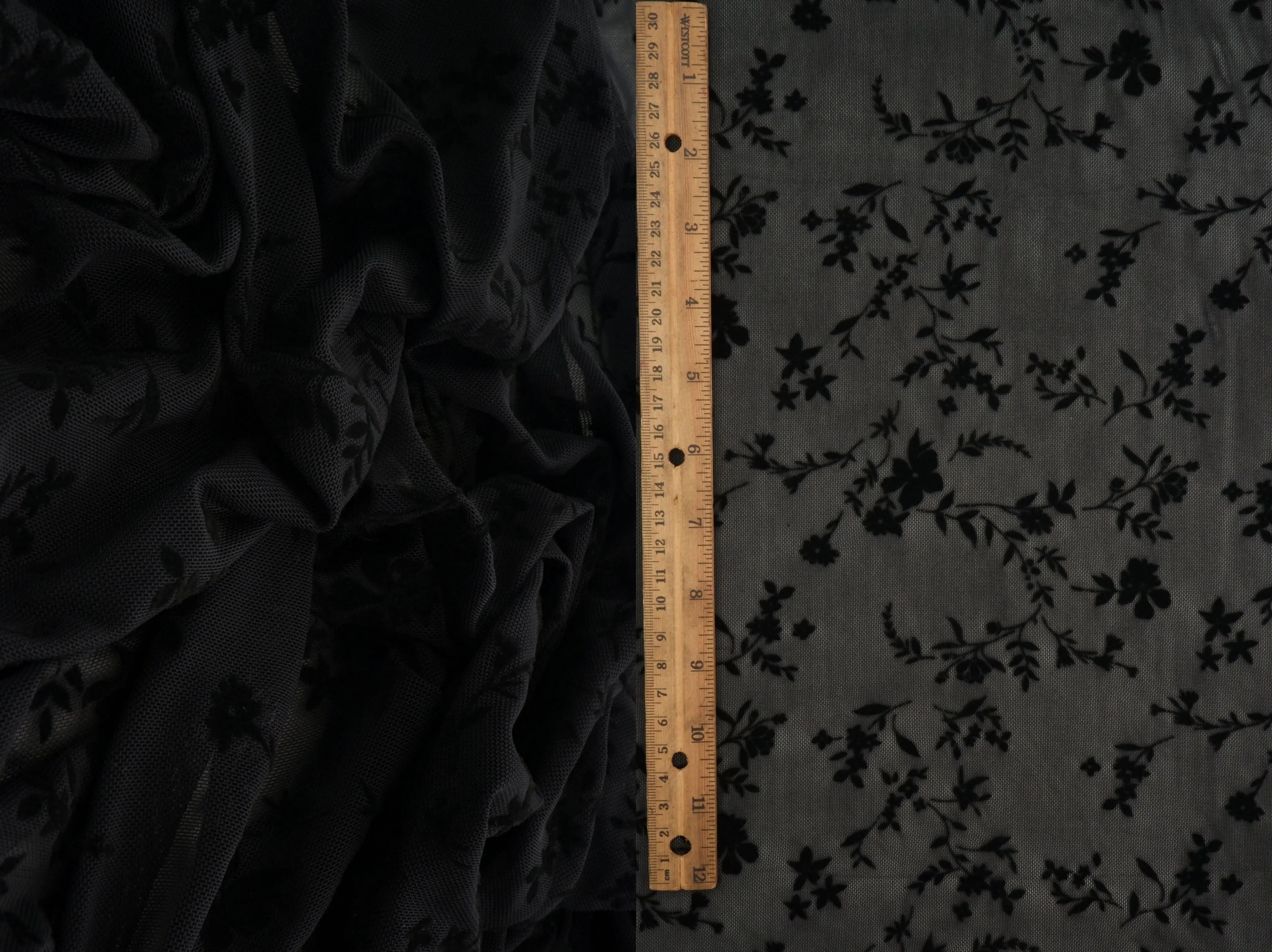 FLOCK-MS11576 BLACK MESH