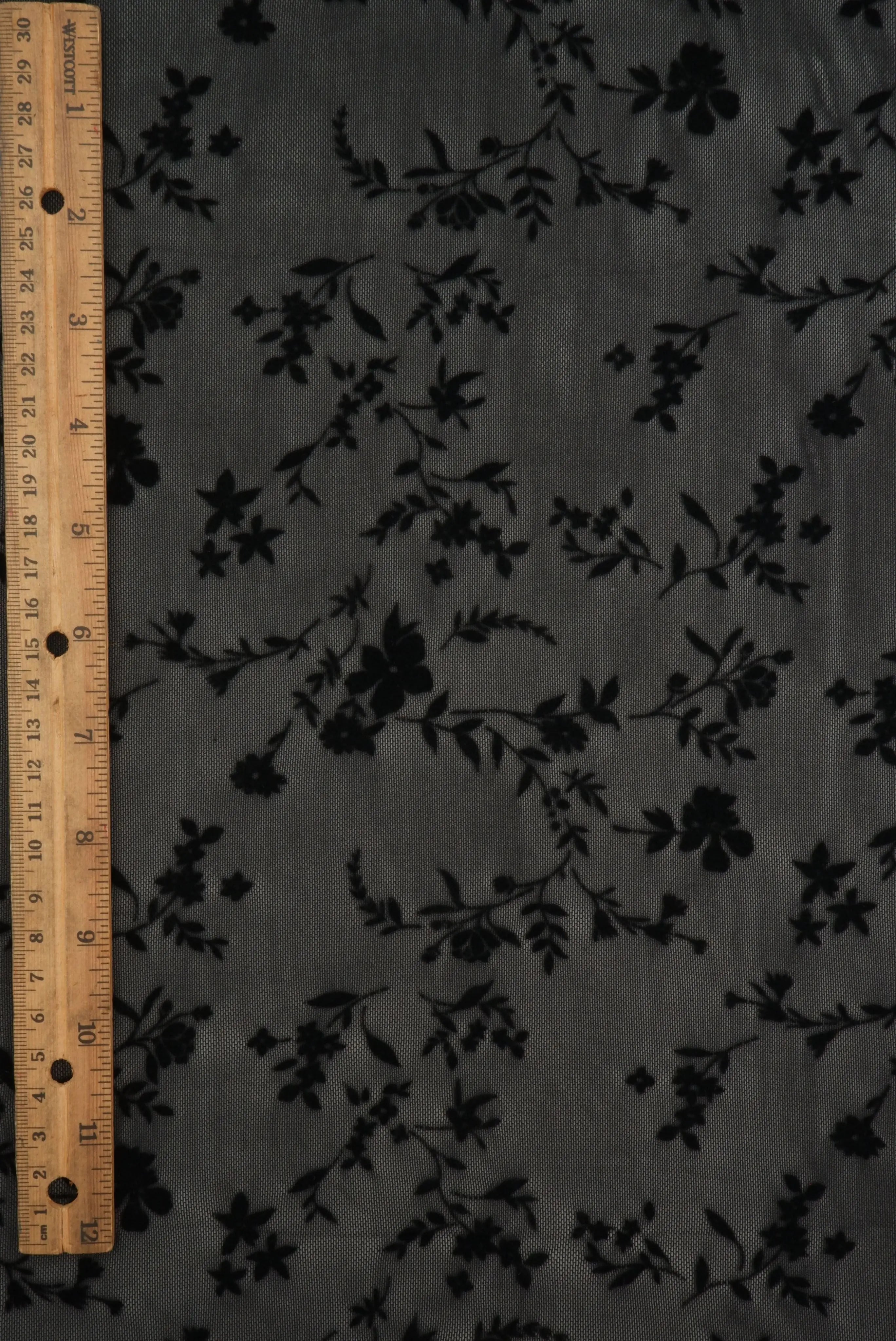 FLOCK-MS11576 BLACK MESH