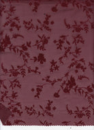 FLOCK-MS11576 BURGUNDY MESH