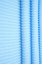 KNT4463 BLUE LT BLUE BODYSUIT BOTTOMS CAMI DOUBLE KNIT DRESS JACQUARD LOUNGEWEAR NO-PRINT PANTS POLYESTER RAYON RIB SOLID SPANDEX STRETCH SWEATER T-SHIRT URBAN