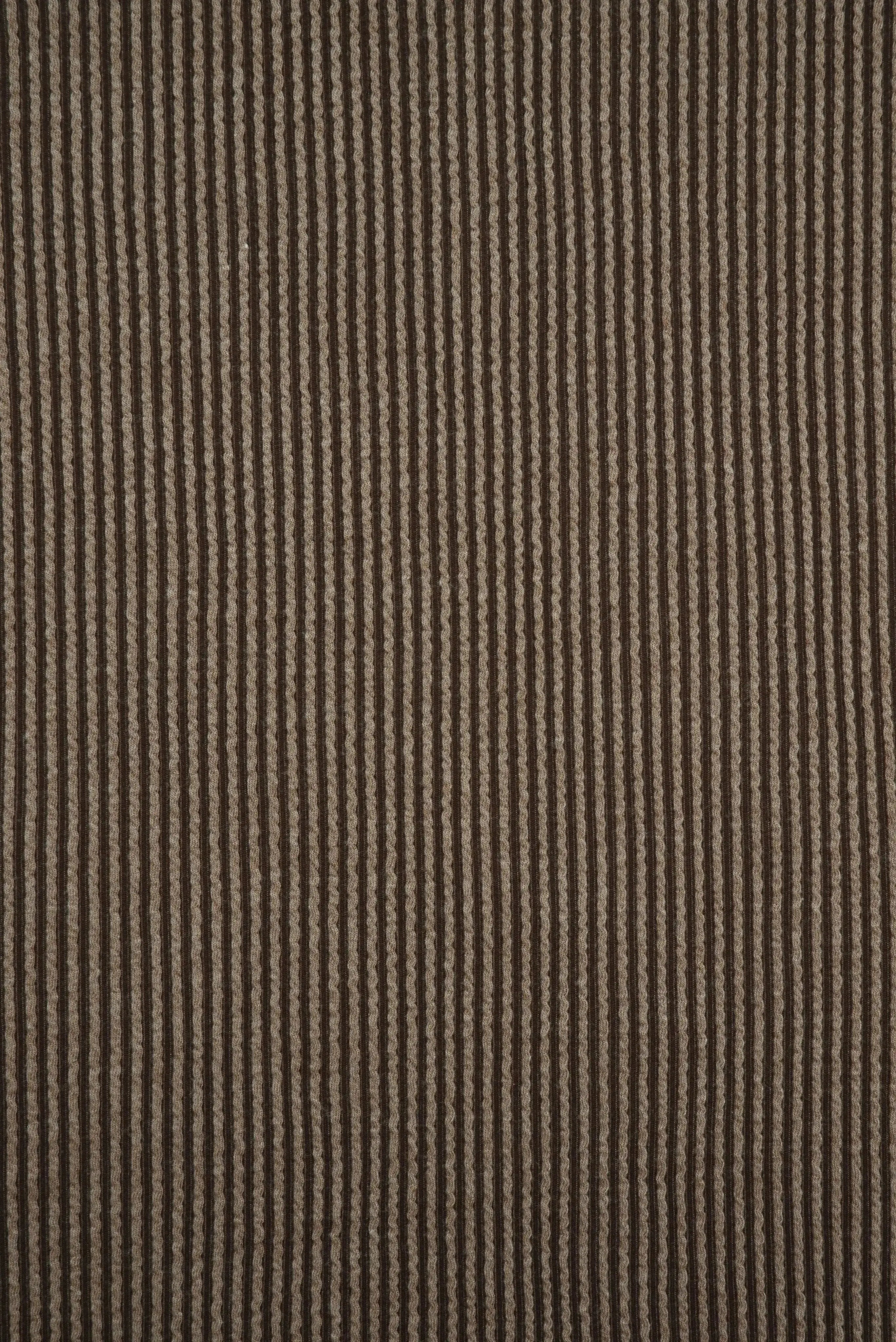 Jacquard Double Knit Rib Stretch Fabric - KNT4463 