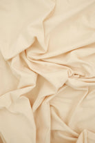 KNT4459 CREAM KNIT SOLID-B STRETCH