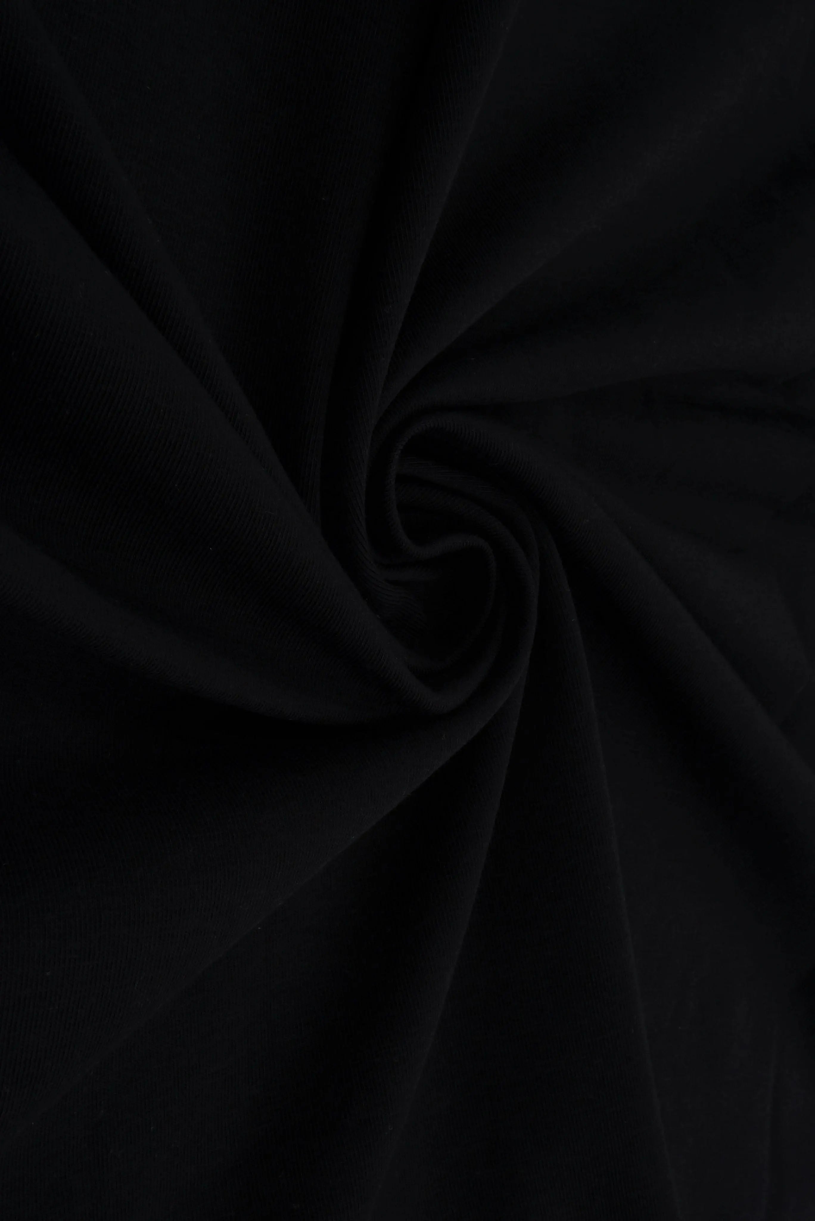 KNT4459 BLACK KNIT SOLID-B STRETCH