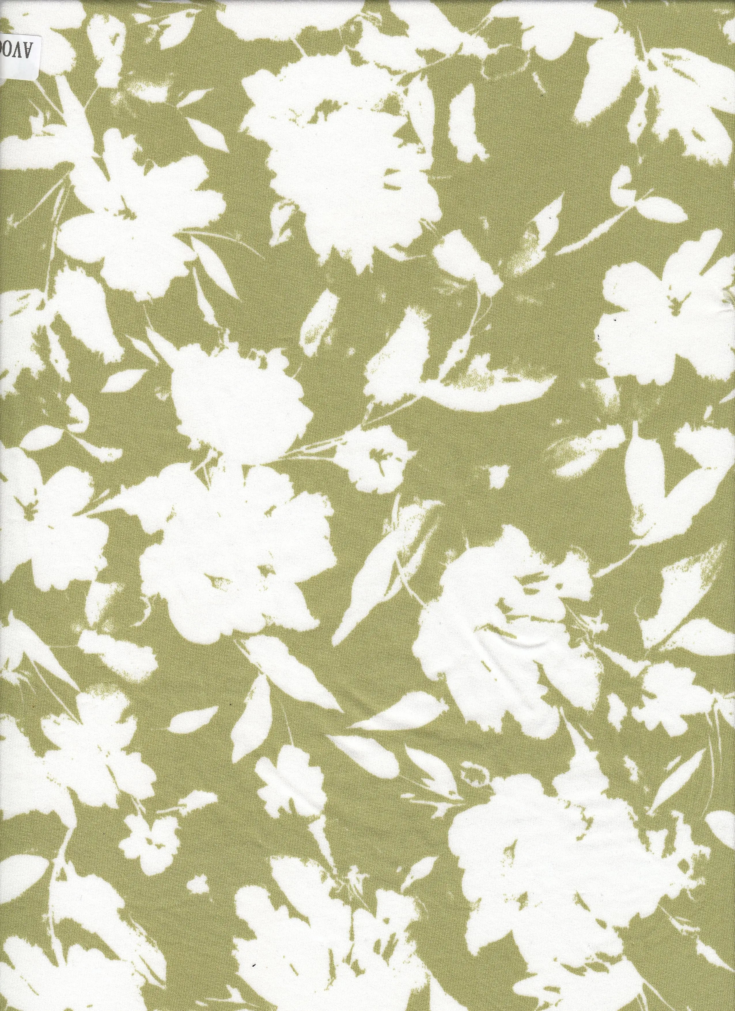 KNT4498-MS11690 AVOCADO ACTIVEWEAR BLOUSE BOTTOMS CAMI DRESS DTY FLORAL KNIT PANTS POLYESTER PRINT SKIRTS SPANDEX T-SHIRT TOPS