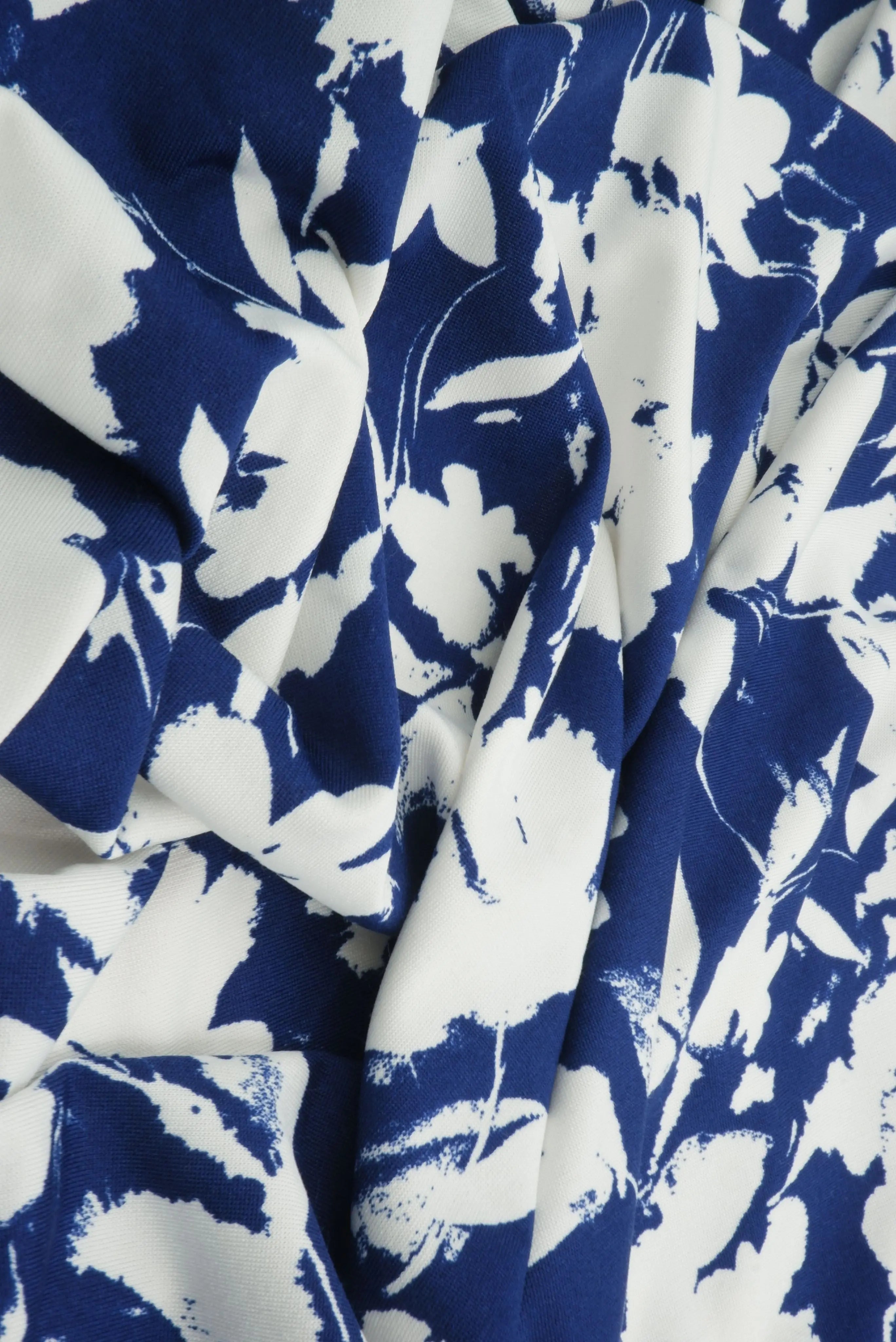 KNT4498-MS11690 NAVY ACTIVEWEAR BLOUSE BOTTOMS CAMI DRESS DTY FLORAL KNIT PANTS POLYESTER PRINT SKIRTS SPANDEX T-SHIRT TOPS