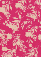 KNT4498-MS11692 PINK HOT BLOUSE BOTTOMS CAMI DRESS DTY FLOWER KNIT PANTS POLYESTER PRINT SKIRTS SPANDEX T-SHIRT TOPS