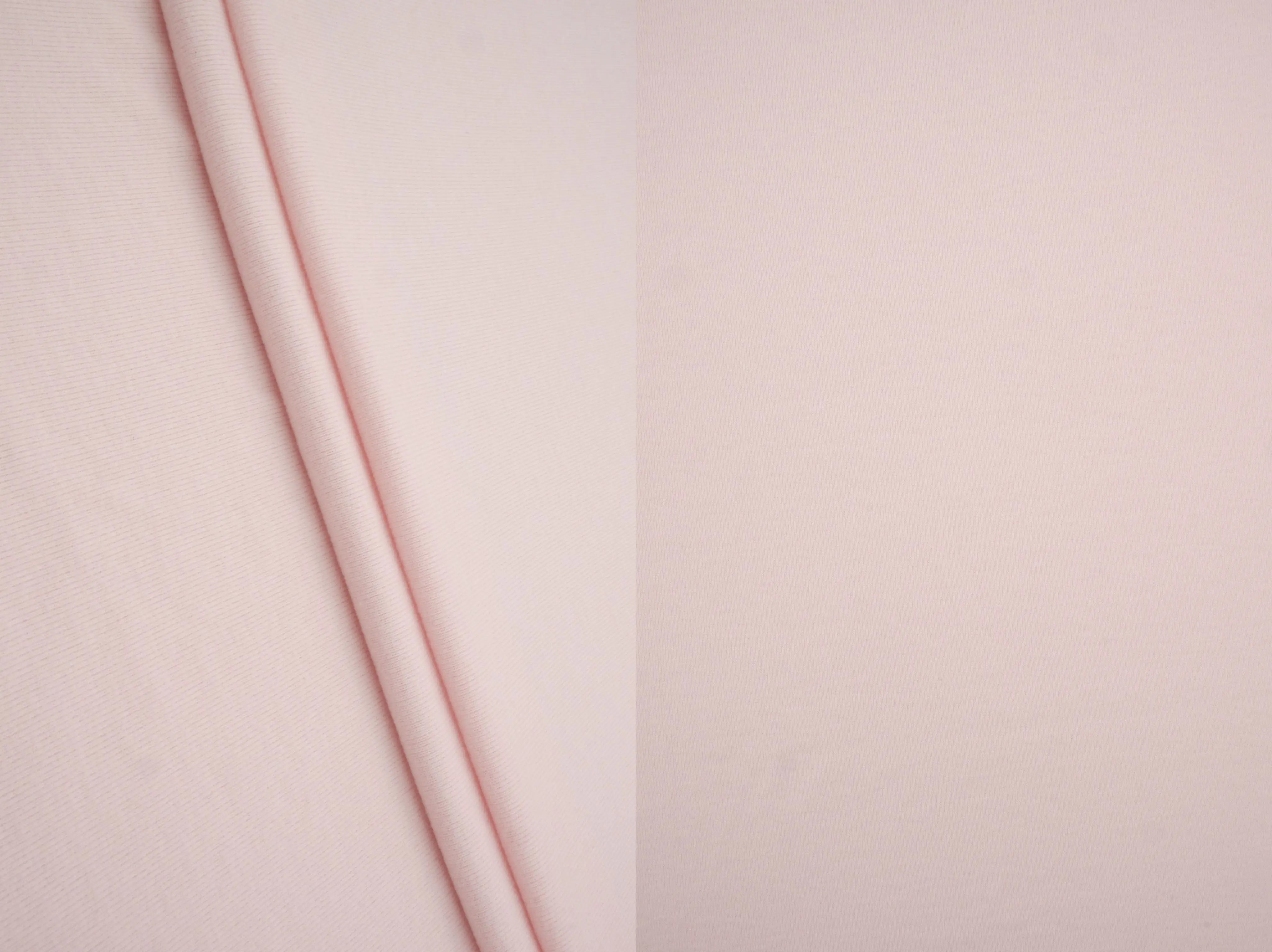 KNT4681 PINK LT. BLOUSE DRESS KNIT NO-PRINT PANTS POLYESTER RAYON RIBBED 1X1 SKIRTS SPANDEX SWEATER TOPS