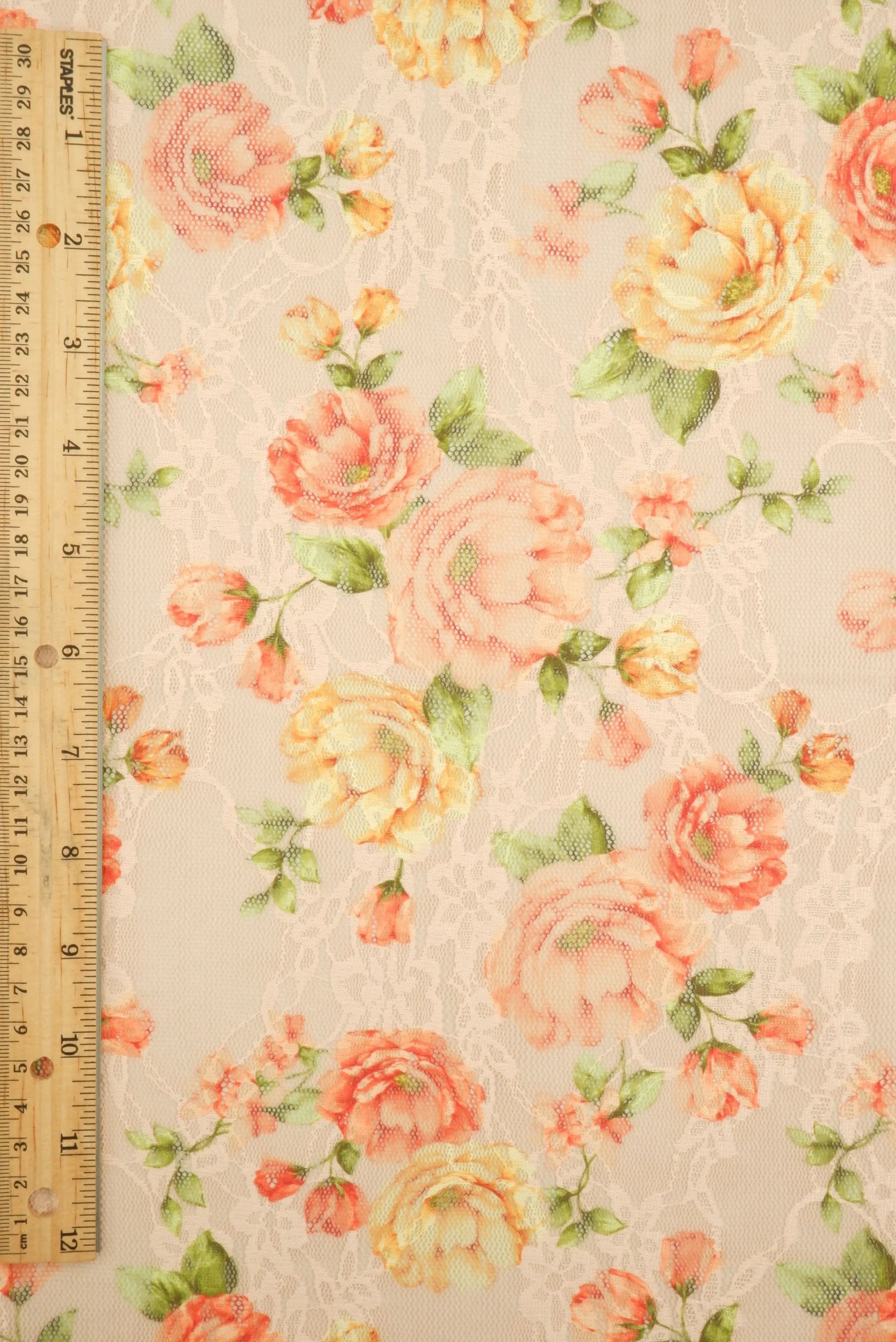 LACE1483-M11757 TAN BLOUSE BODYSUIT BOTTOMS CAMI DIGITAL PRINT DRESS LACE LEOPARD POLYESTER SKIRTS SPANDEX T-SHIRT TOPS