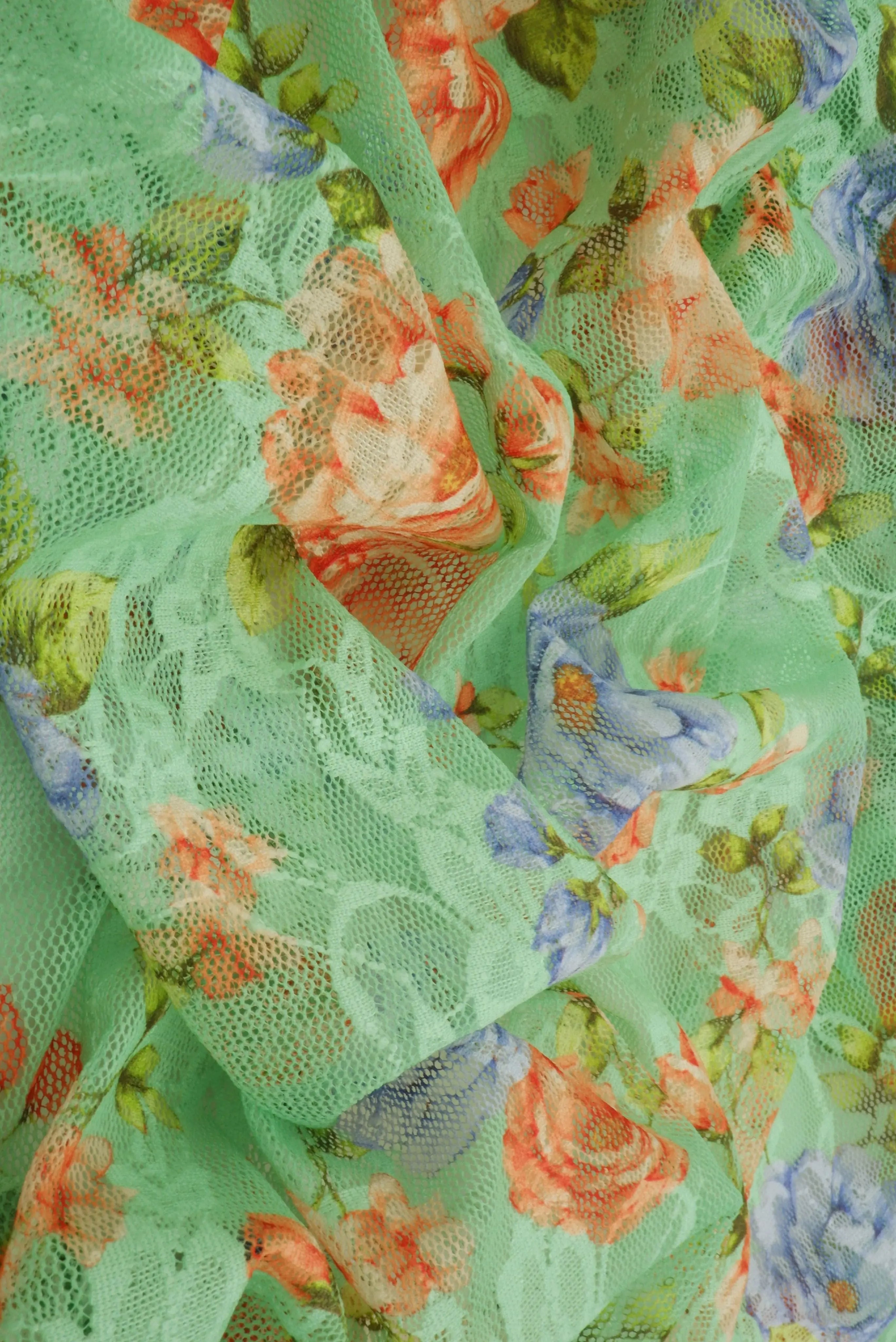 LACE1483-M11757 SAGE BLOUSE BODYSUIT BOTTOMS CAMI DIGITAL PRINT DRESS LACE LEOPARD POLYESTER SKIRTS SPANDEX T-SHIRT TOPS