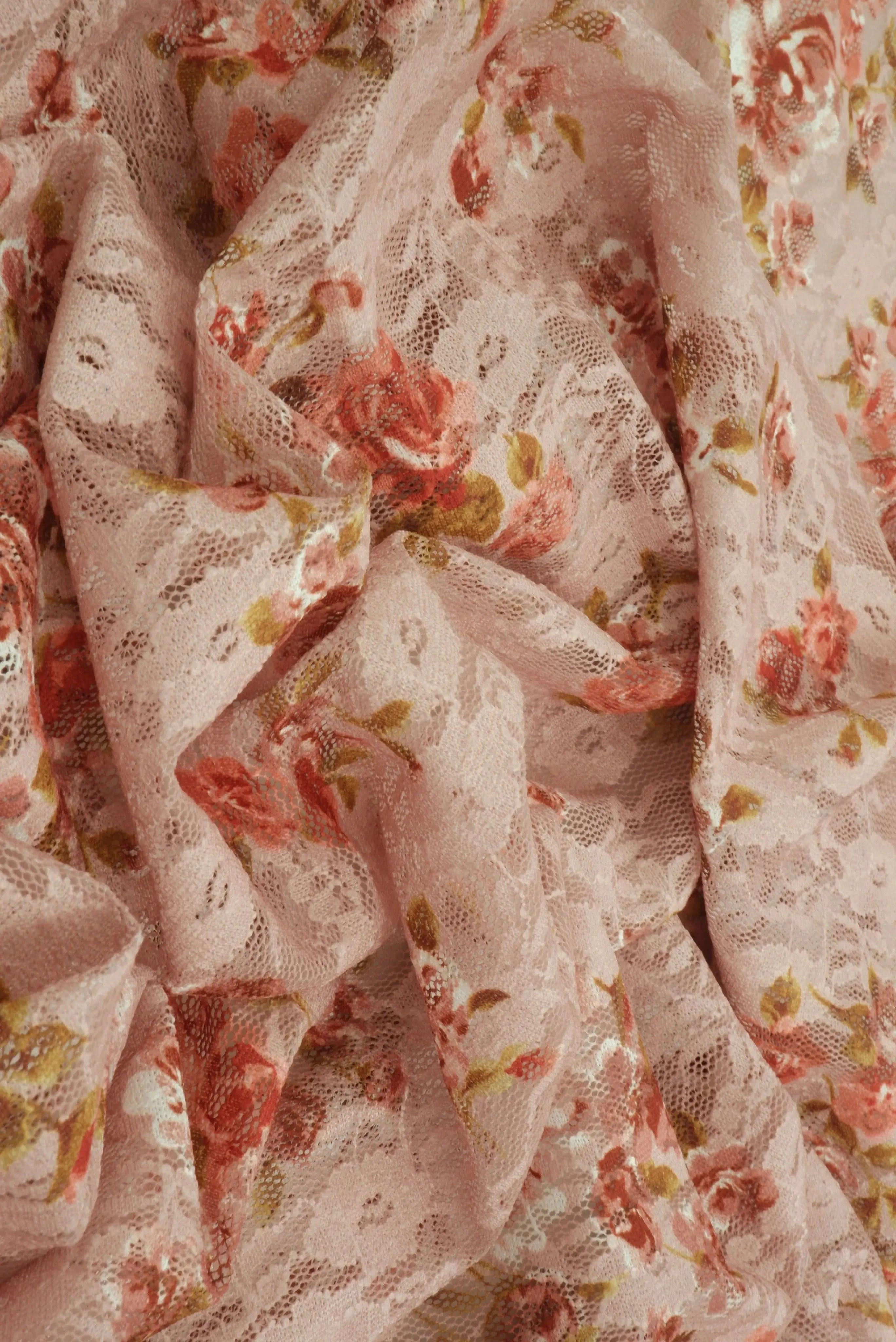 LACE4481-M11765 CAMEO BLOUSE CAMI DIGITAL PRINT DITSY DRESS LACE POLYESTER SKIRTS SPANDEX TOPS