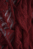 LACE4663 CHERRY RED LACE