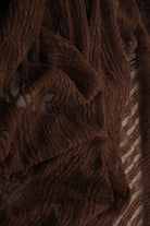 LACE4663 BROWN LACE