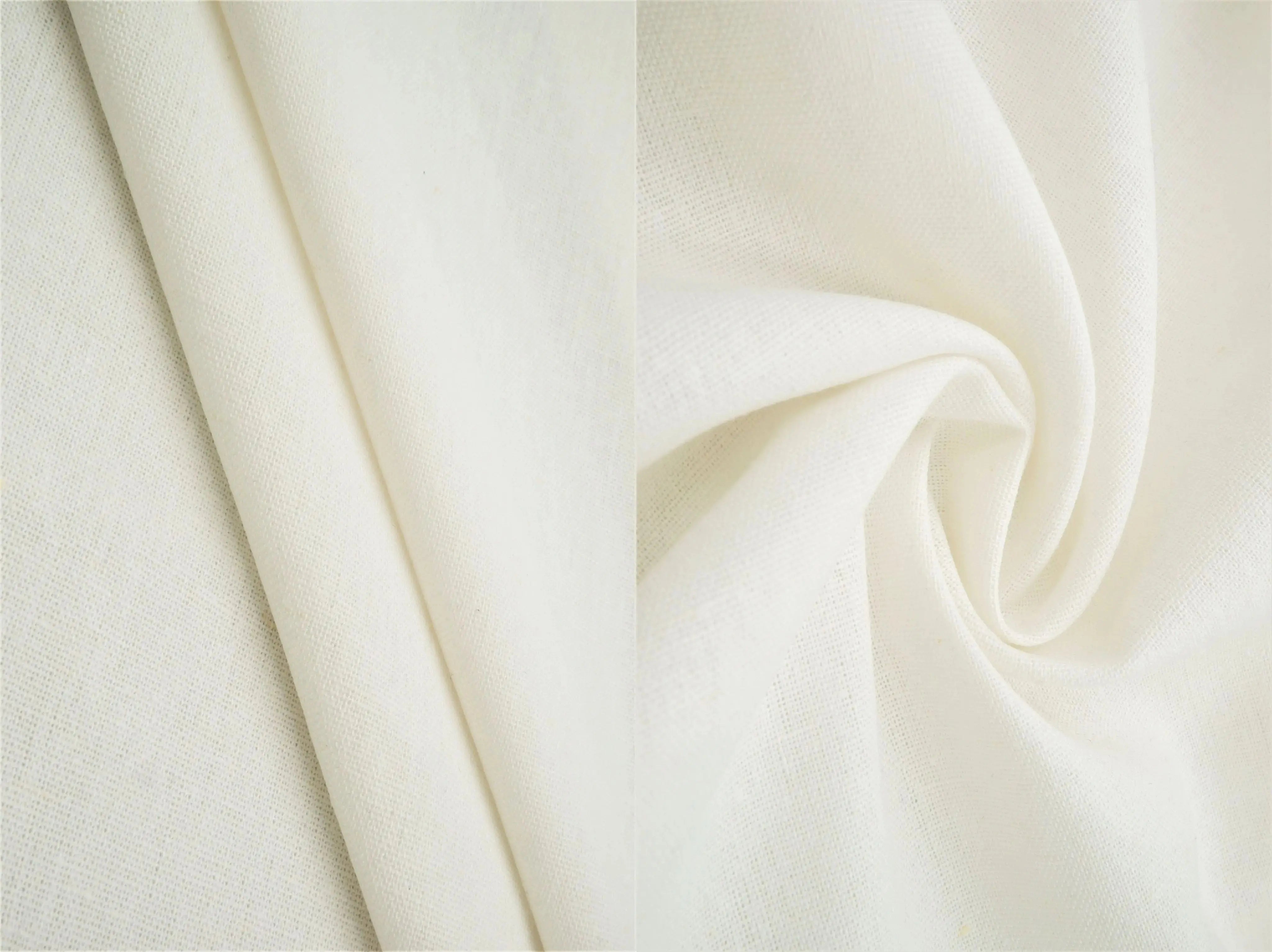 Linen Viscose Solid Woven Fabric - LIN-1500 