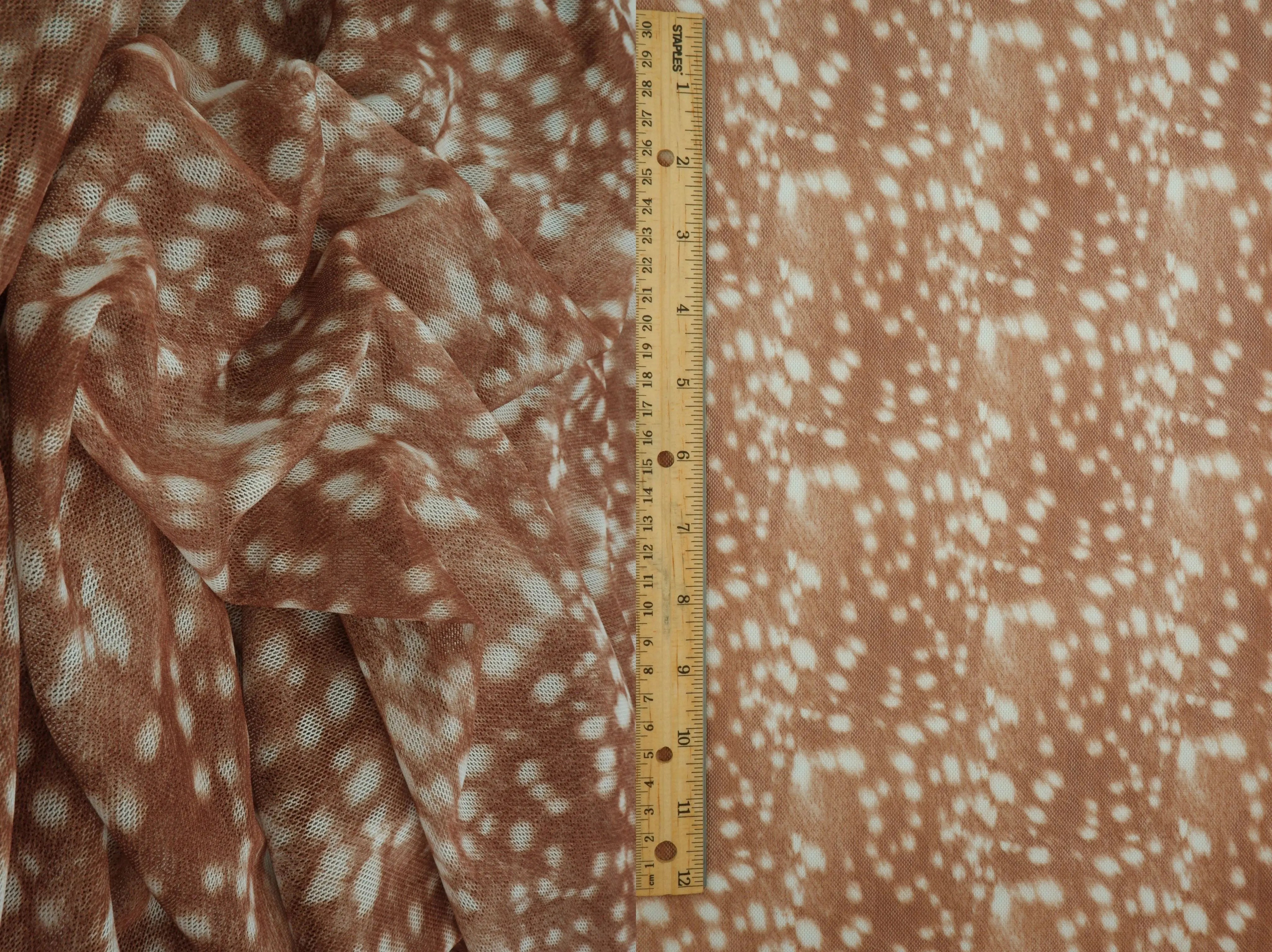 MESH-MS11748 CAMEL ANIMAL BLOUSE BODYSUIT BOTTOMS CAMI DIGITAL PRINT DRESS MESH POLYESTER SKIRTS SPANDEX TOPS