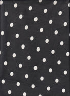 MESH-SE90548 BLACK BLOUSE BOTTOMS CAMI DOT DRESS LOUNGEWEAR MESH POLYESTER PRINT SPANDEX TOPS