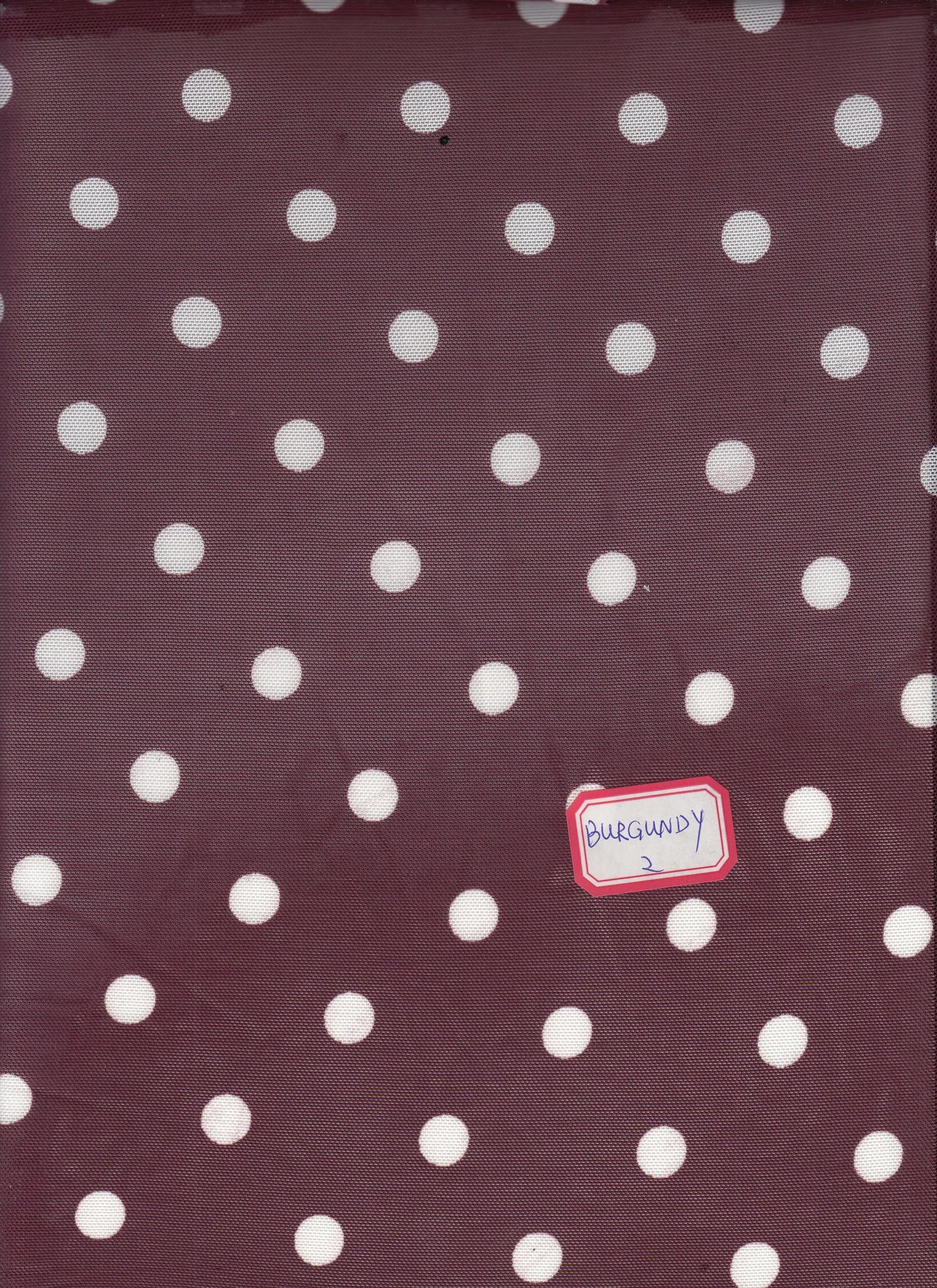 MESH-SE90548 BURGUNDY BLOUSE BOTTOMS CAMI DOT DRESS LOUNGEWEAR MESH POLYESTER PRINT SPANDEX TOPS