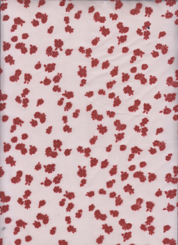 FLOCK-MS11486 -RED  PRINT, PRINT-B MESH-0