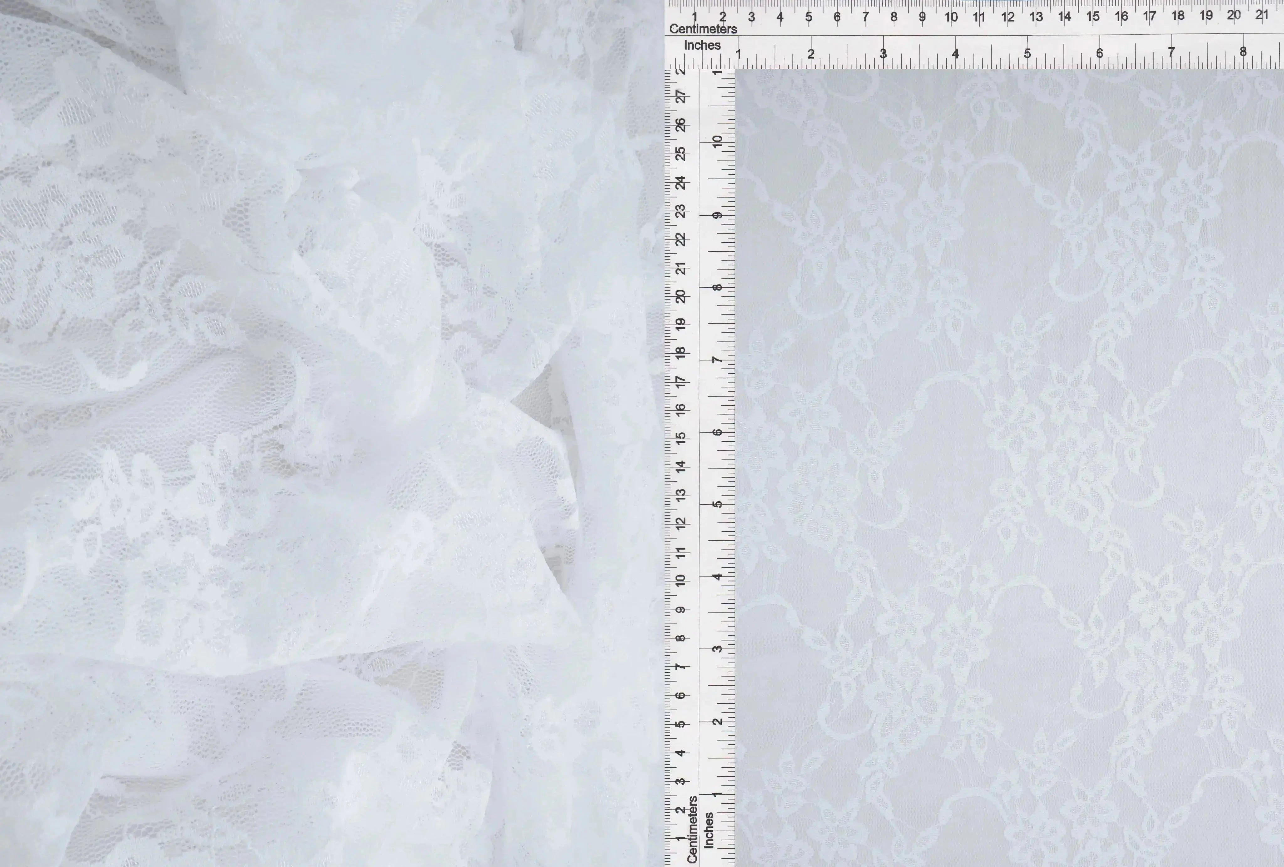 Nylon Floral Lace Fabric - LACE-1483 