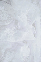 Nylon Floral Lace Fabric - LACE-1483 