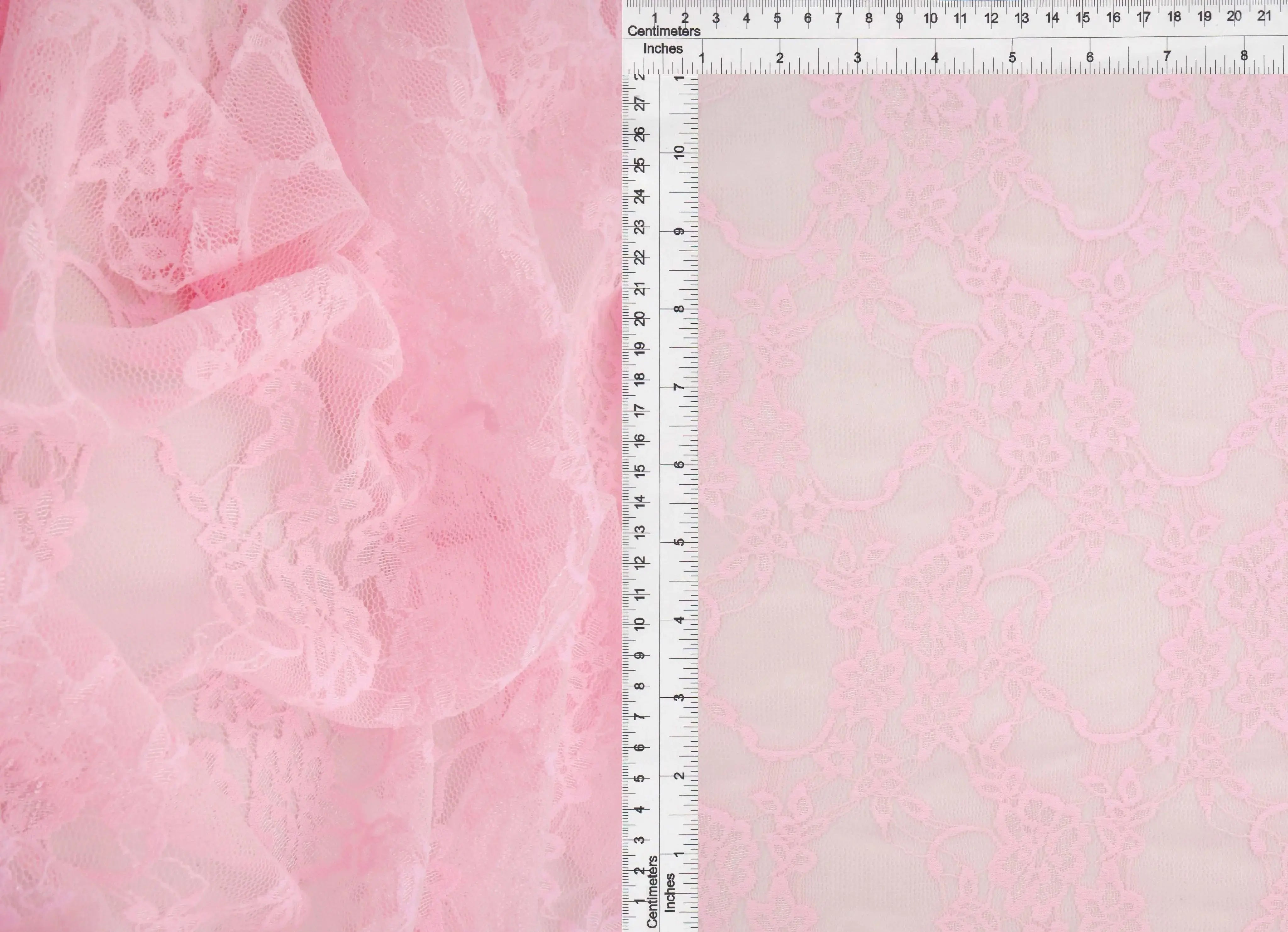 Nylon Floral Lace Fabric - LACE-1483 