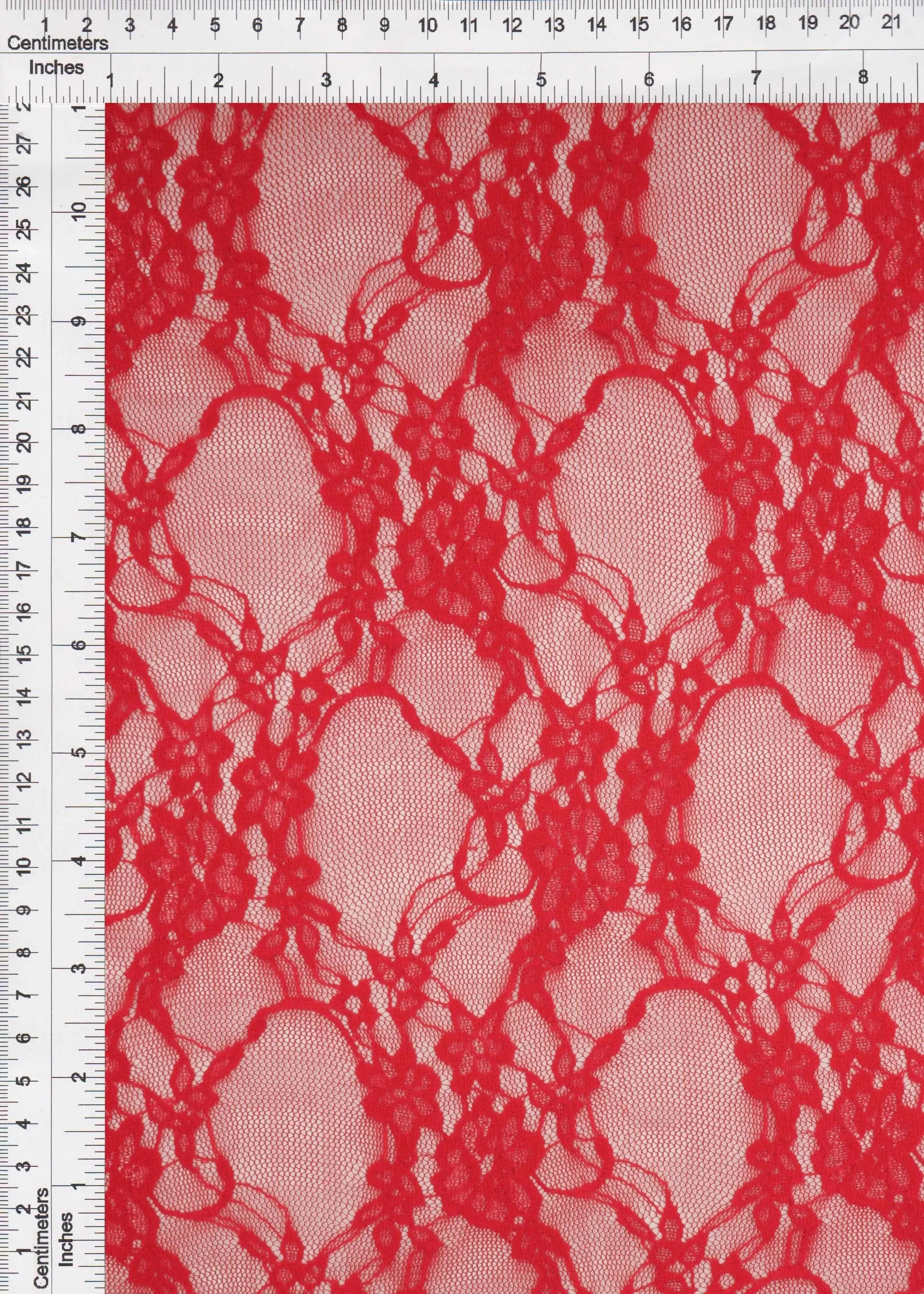 Nylon Floral Lace Fabric - LACE-1483 