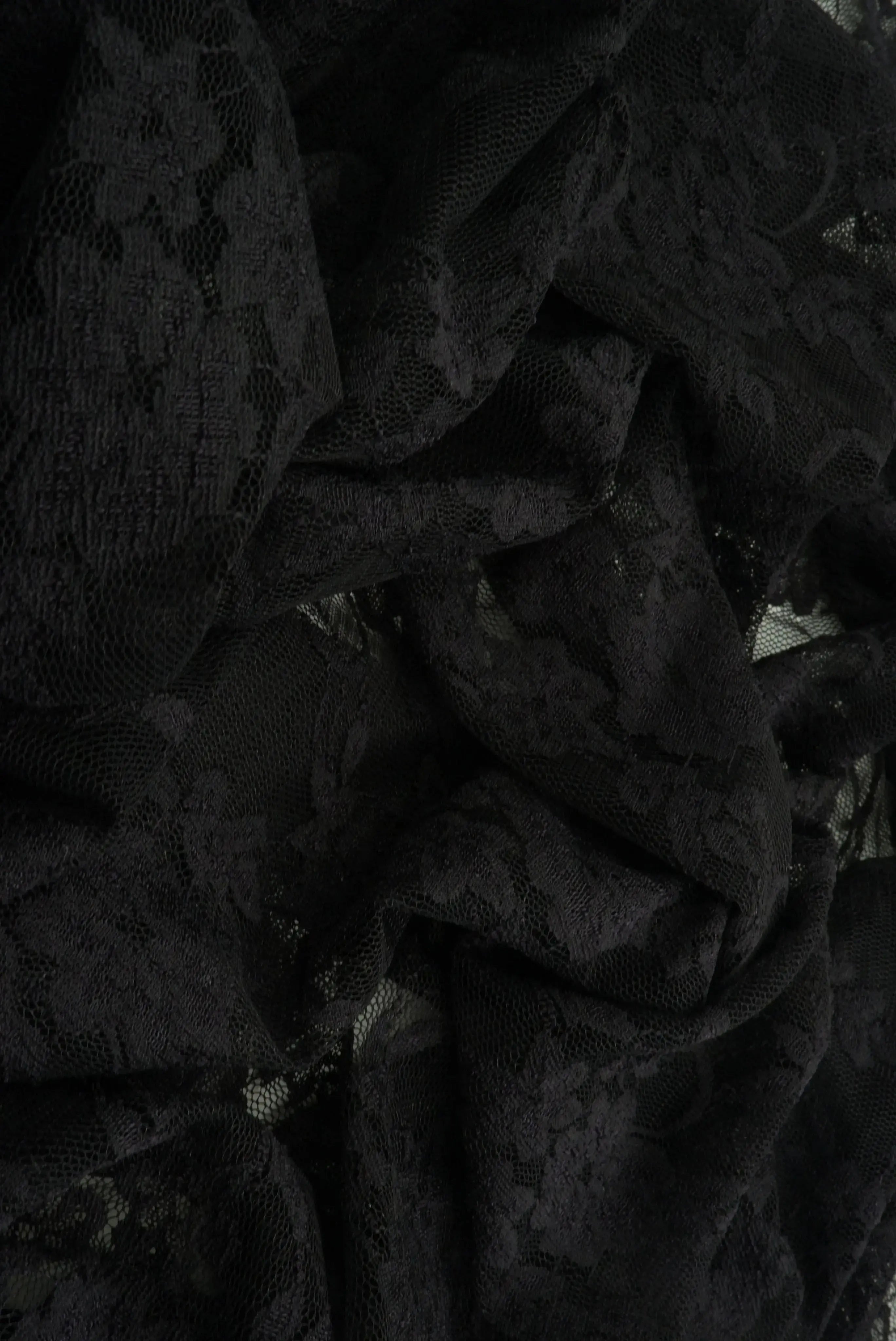 Nylon Floral Lace Fabric - LACE-1483 