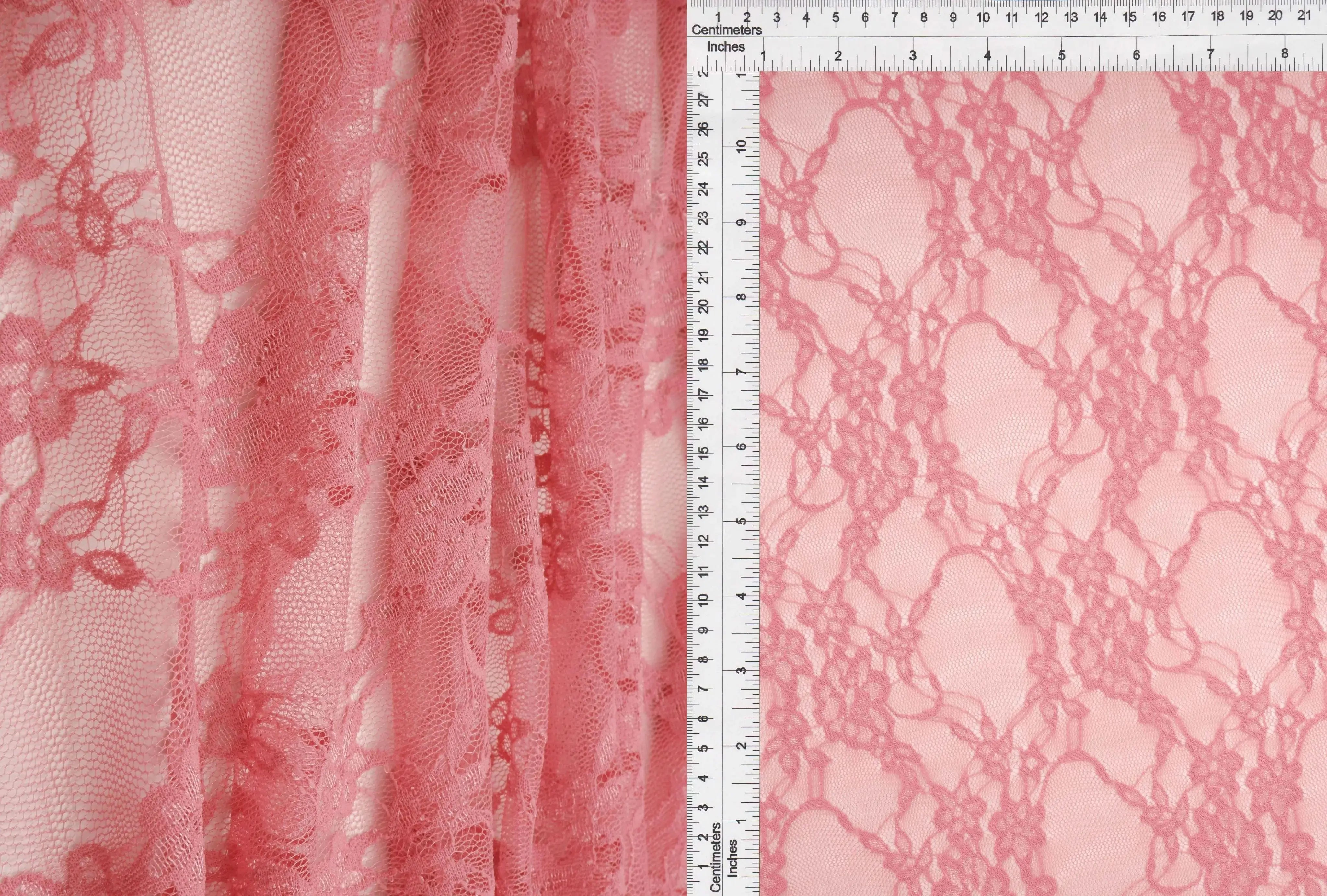 Nylon Floral Lace Fabric - LACE-1483 