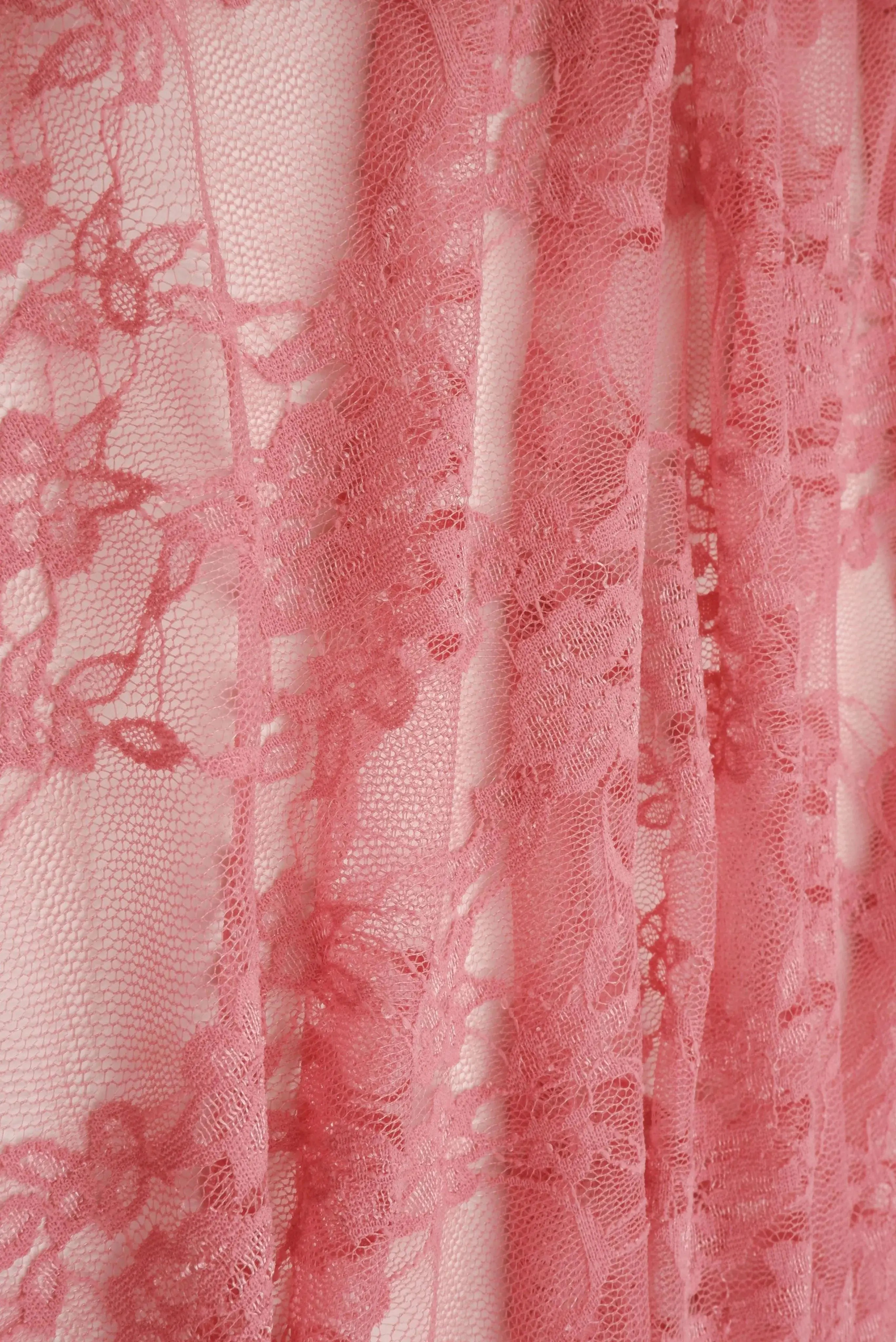 Nylon Floral Lace Fabric - LACE-1483 