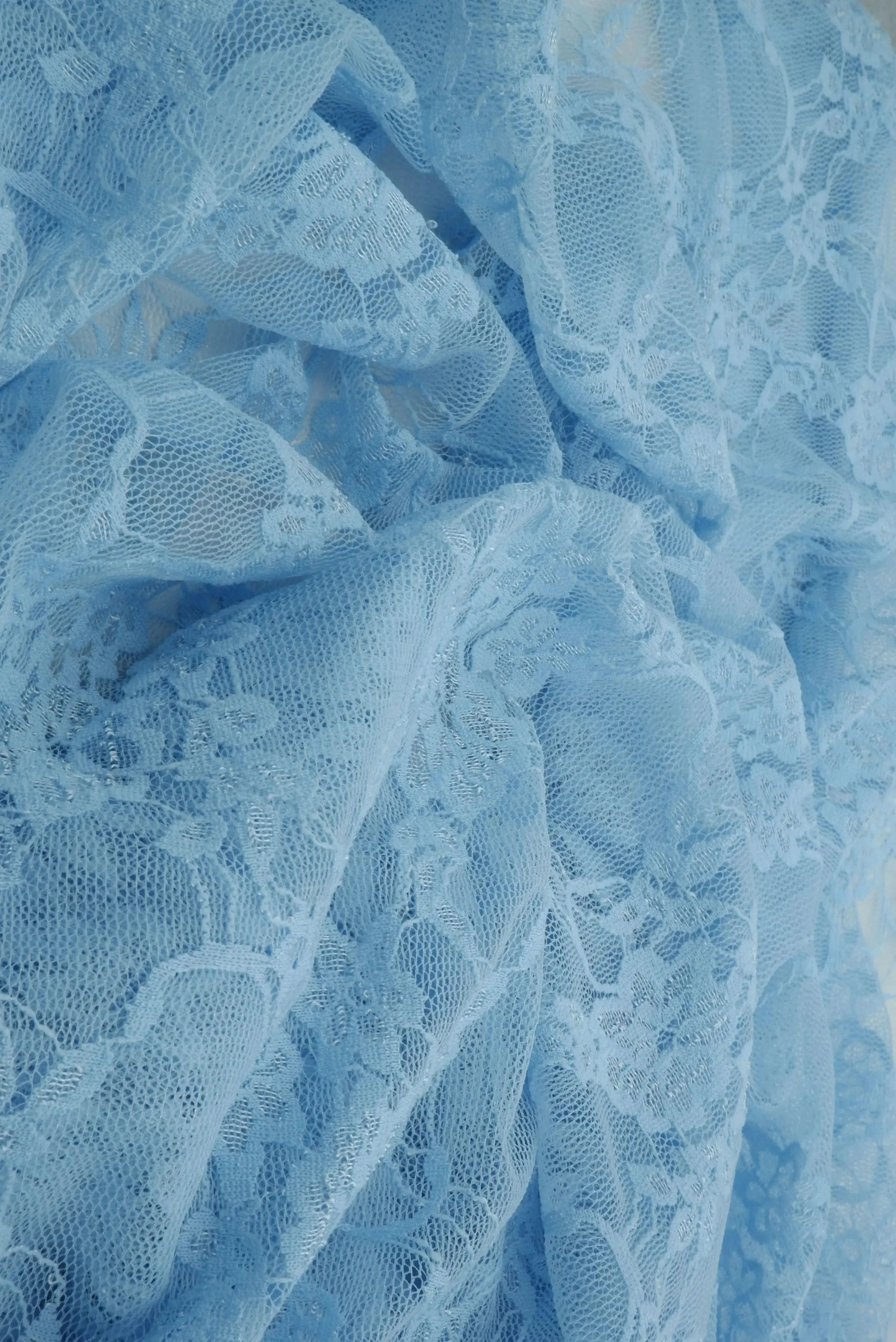 Nylon Floral Lace Fabric - LACE-1483 