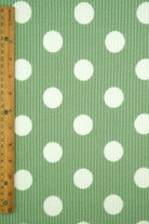 Polka Dot Double Knit Fabric   KNT4463-DU186B 