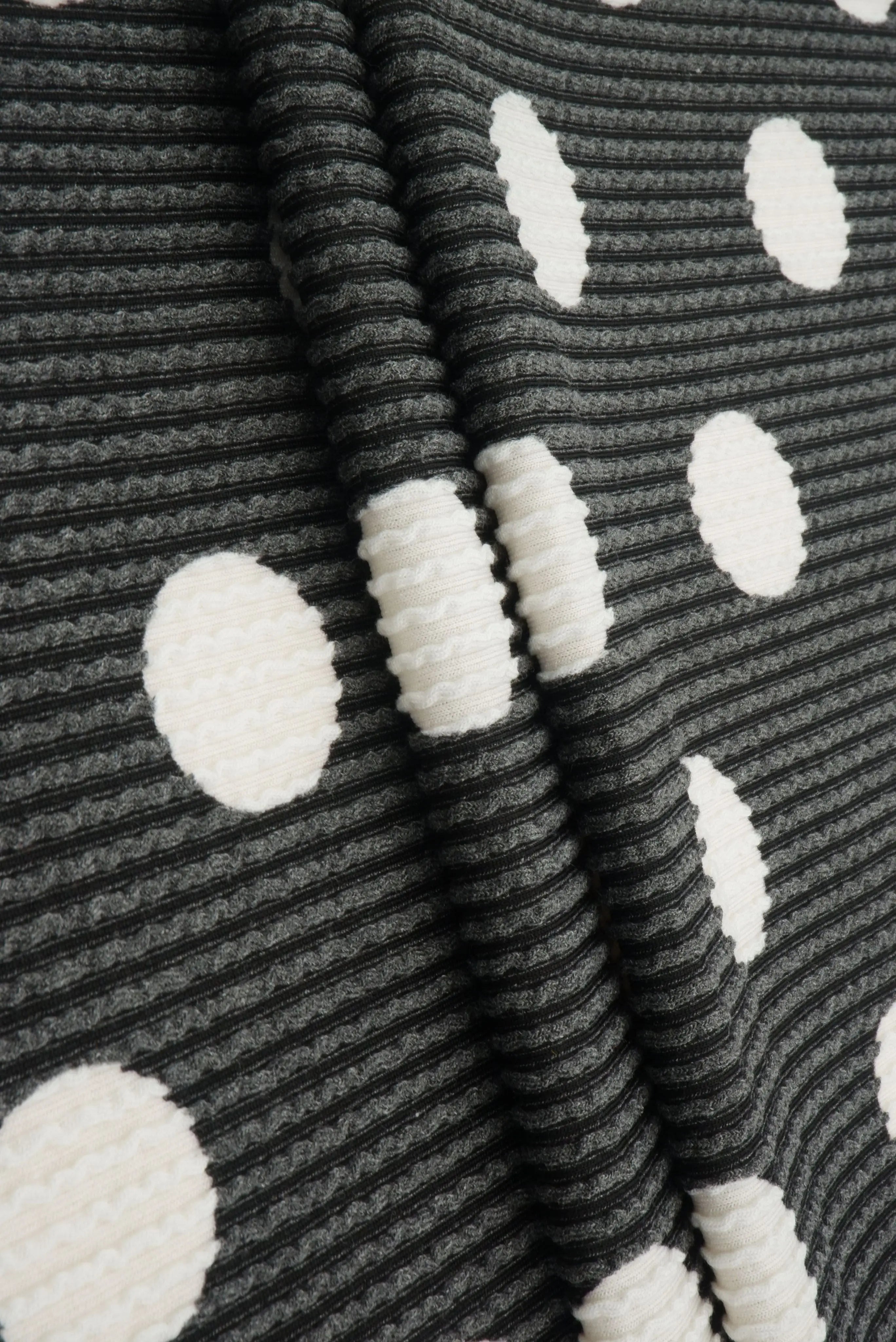 KNT4463-DU186B BLACK BOTTOMS CAMI DRESS JACQUARD KNIT PANTS POLYESTER PRINT RIBBED SKIRTS SPANDEX SWEATER T-SHIRT TOPS TUNICS