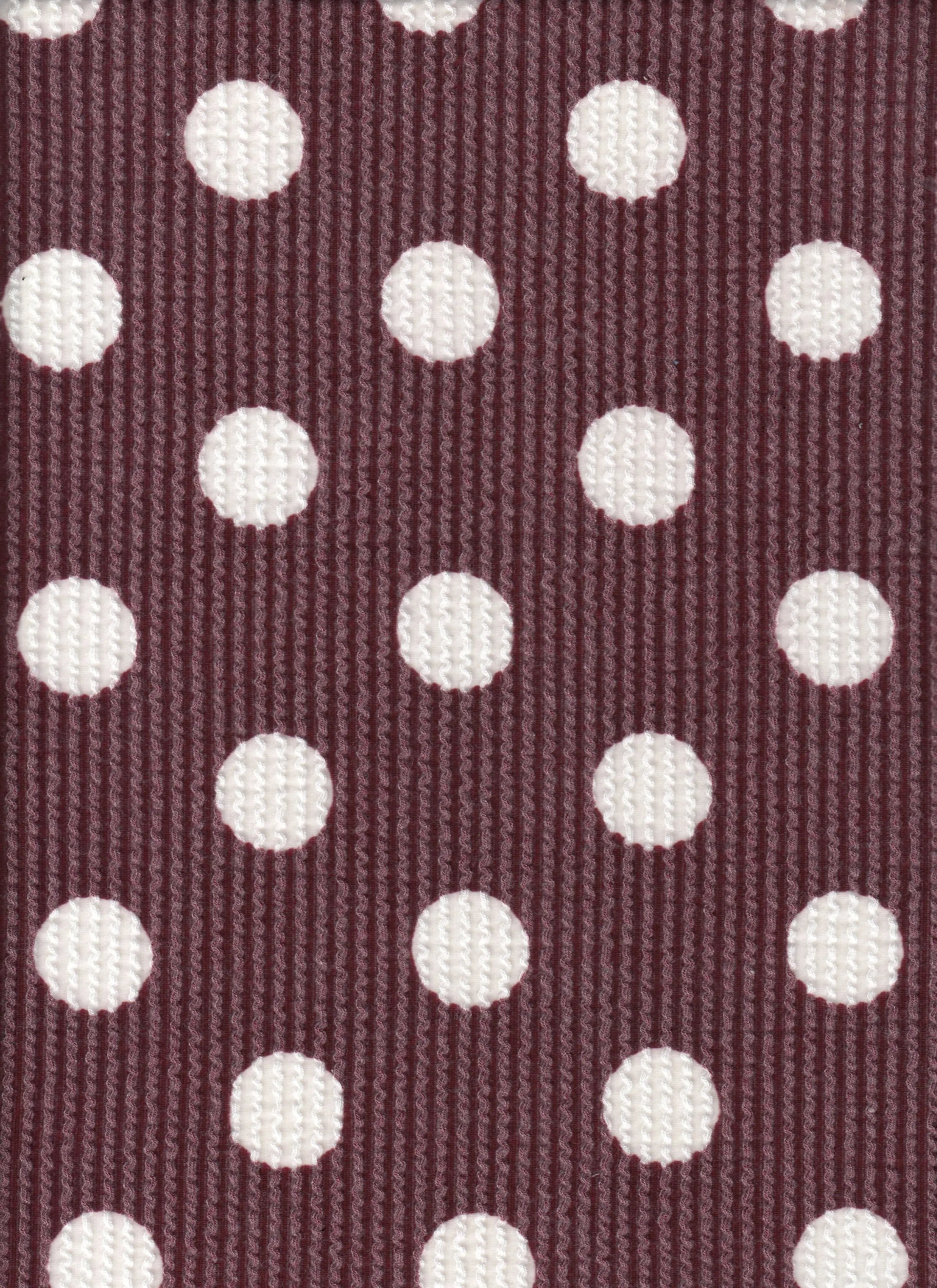 Polka Dot Double Knit Fabric KNT4463-DU186B | Shopify Wholesale V2  Fabric  Selection WS