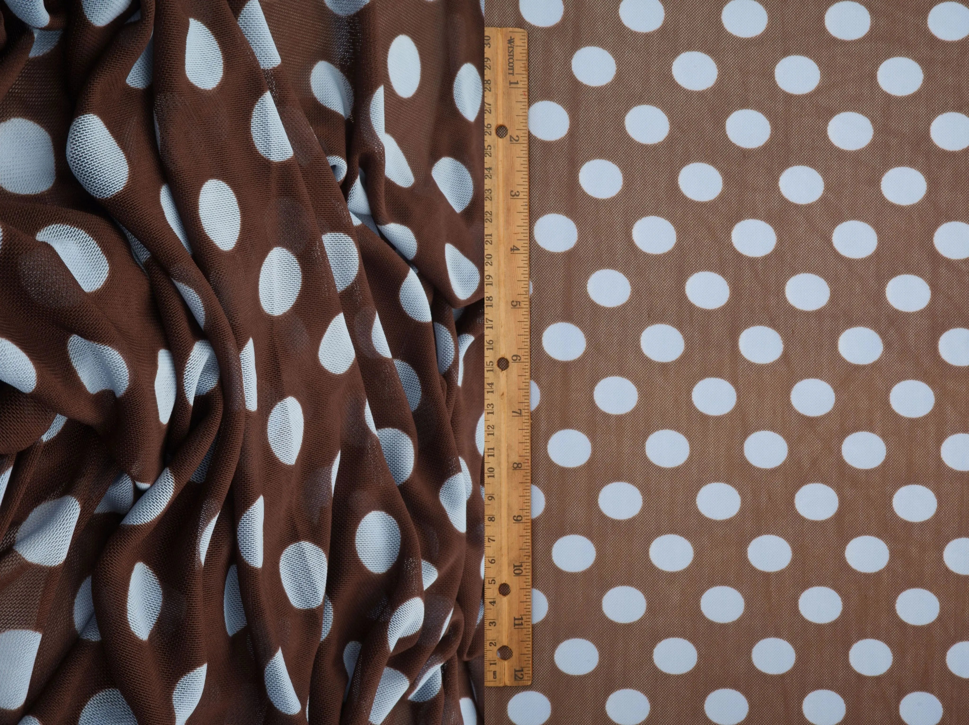 MESH-DU1665 BROWN/BLUE LT. MESH