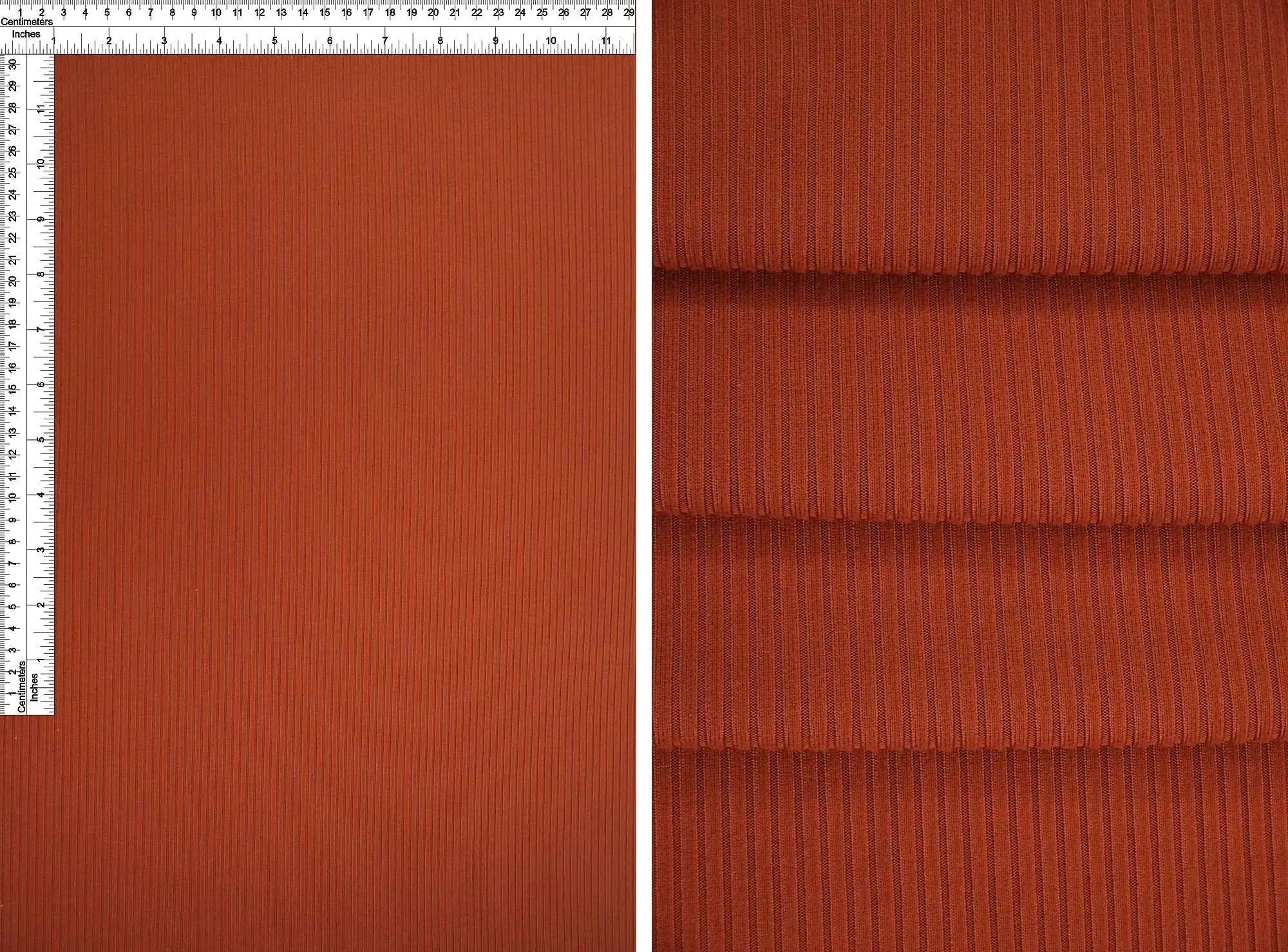 Rib Solid Stretch Knit Fabric - KNT4151 