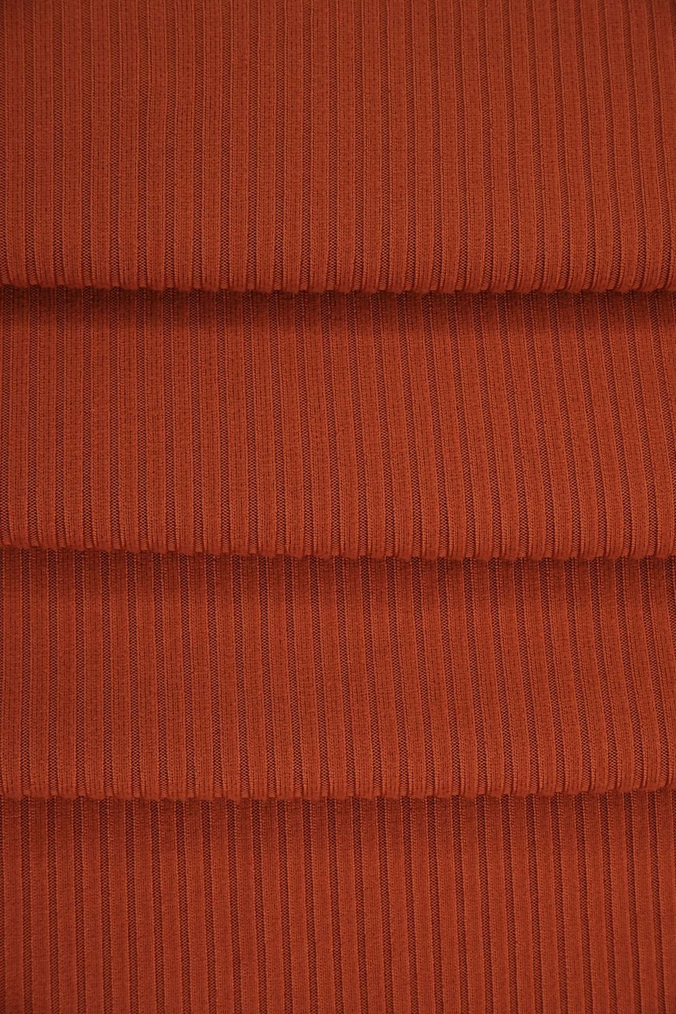 Rib Solid Stretch Knit Fabric - KNT4151 