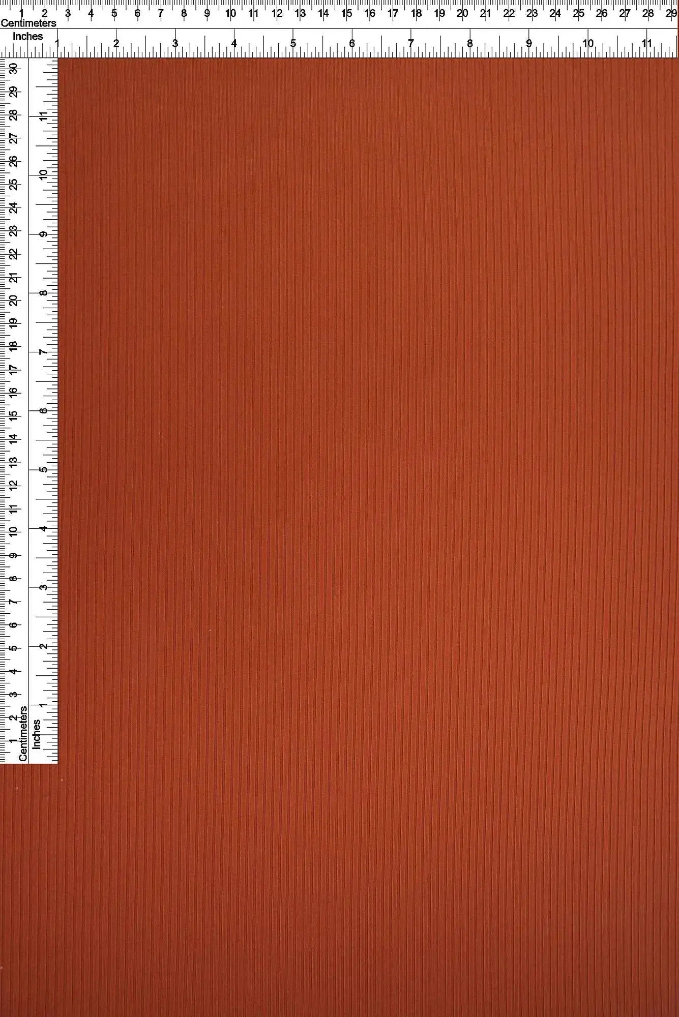 Rib Solid Stretch Knit Fabric - KNT4151 