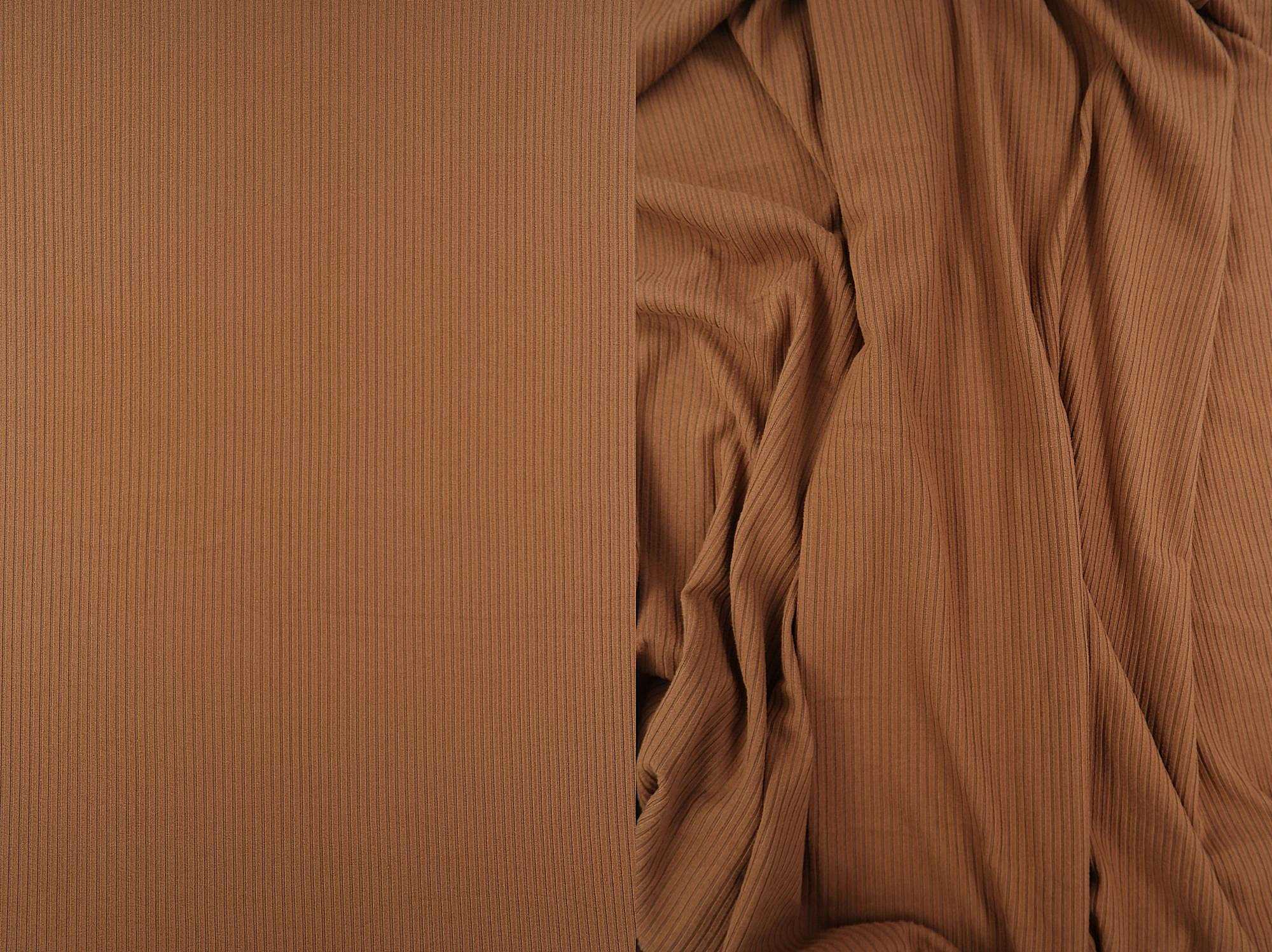 Rib Solid Stretch Knit Fabric - KNT4151 