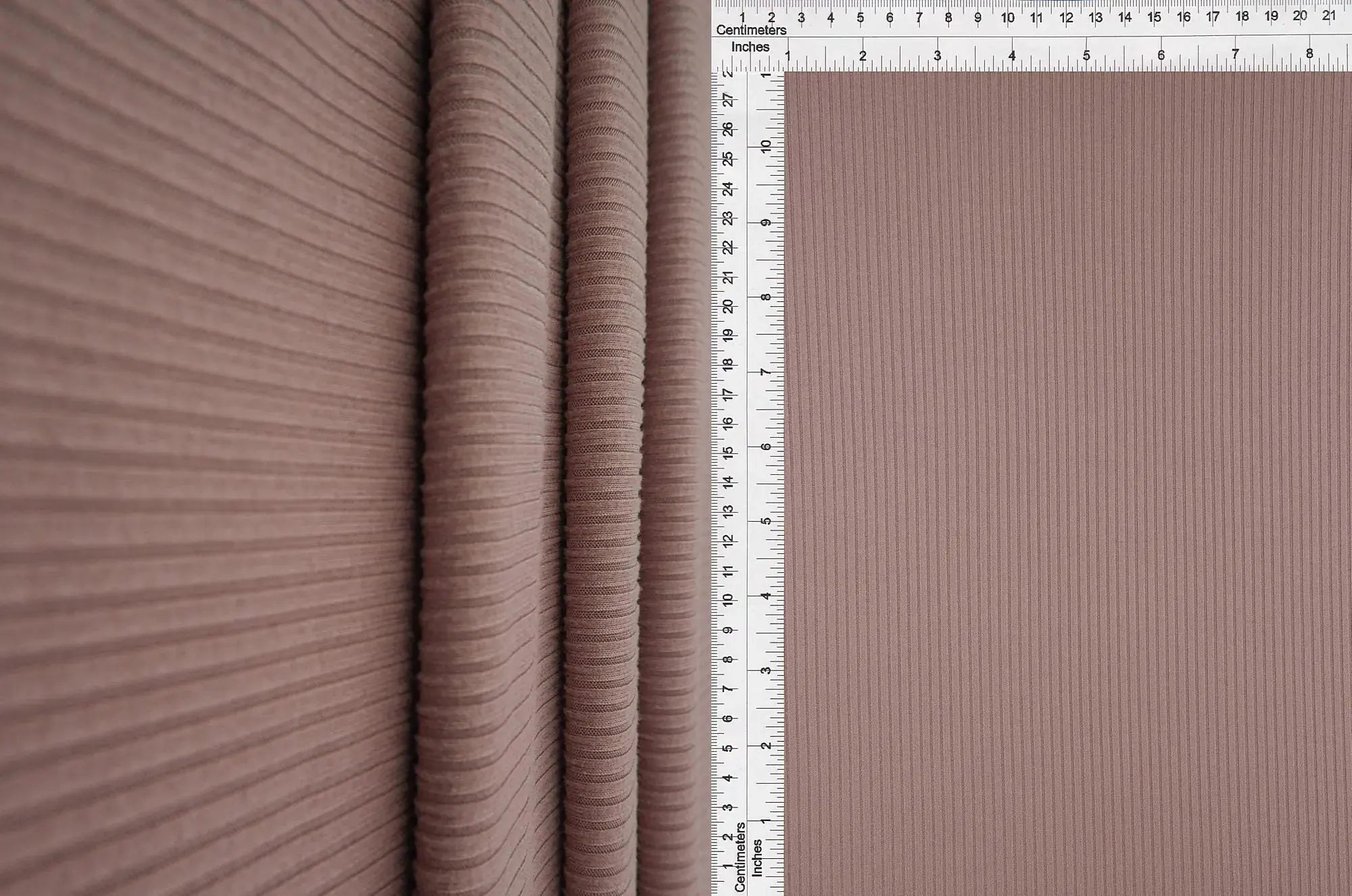 Rib Solid Stretch Knit Fabric - KNT4151 