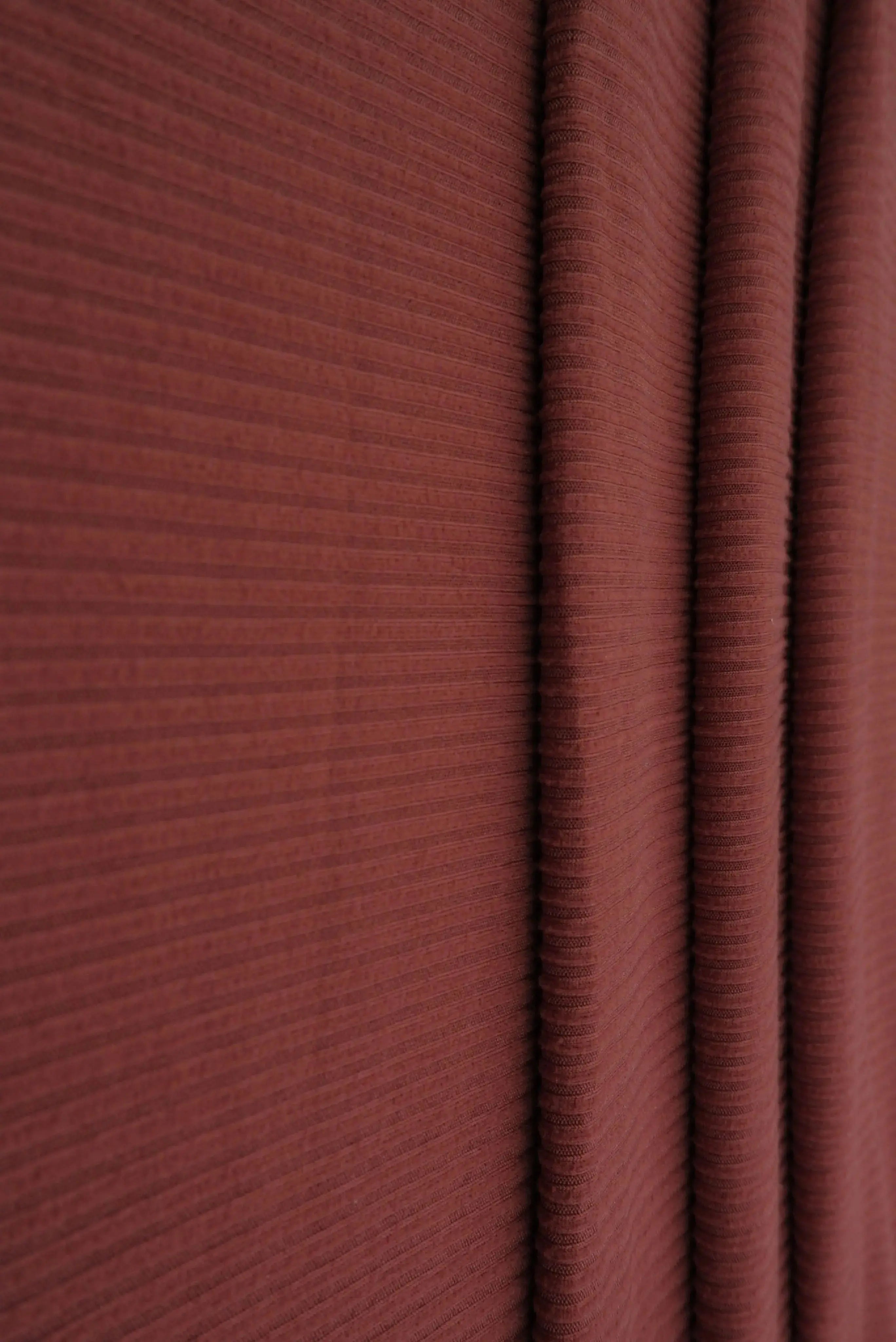 Rib Solid Stretch Knit Fabric - KNT4151 
