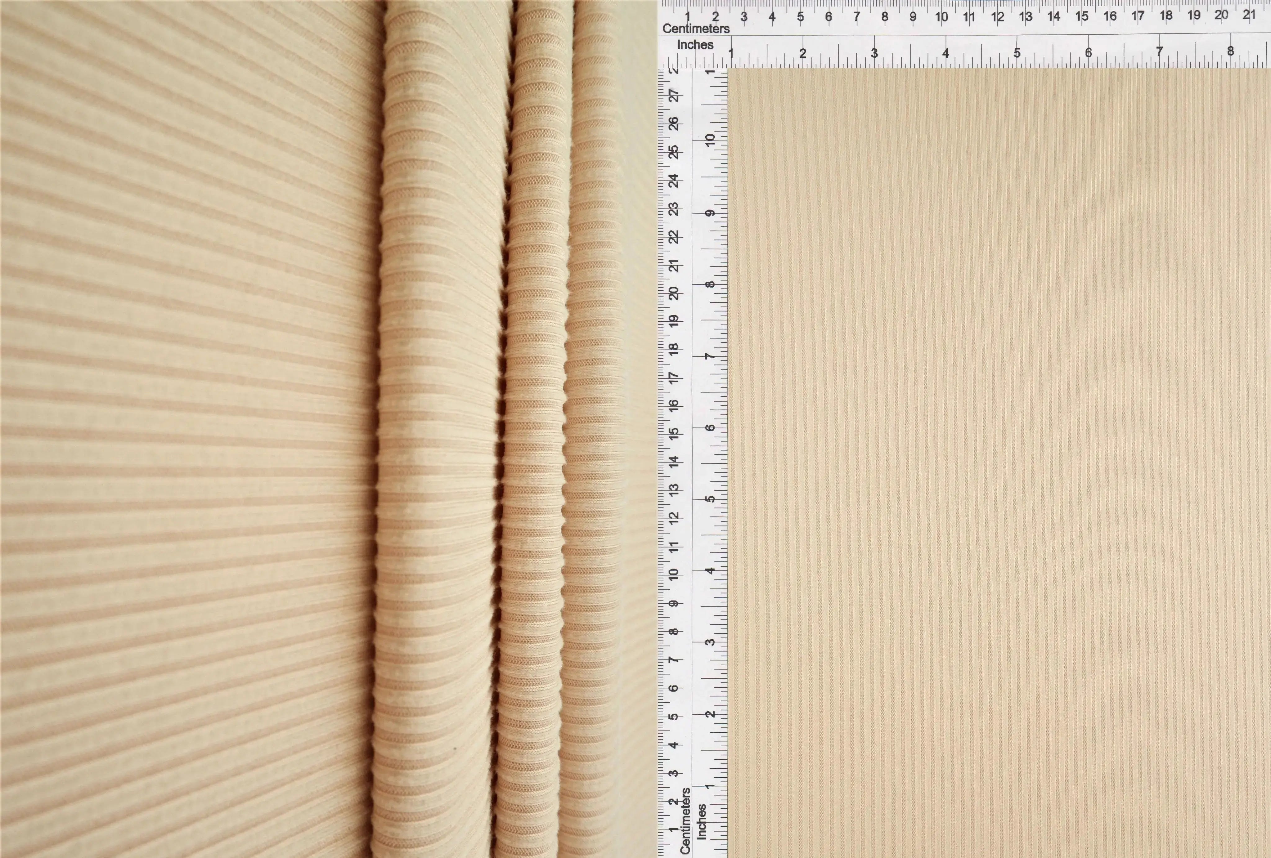 Rib Solid Stretch Knit Fabric - KNT4151 