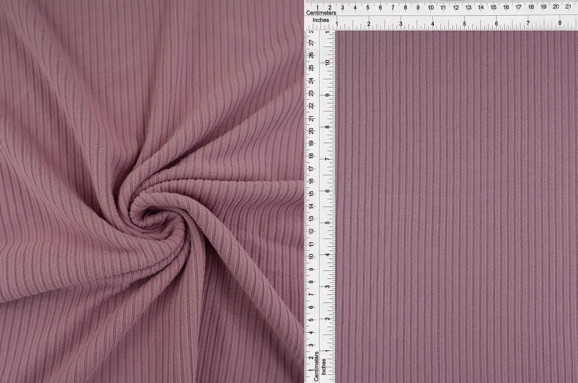 Rib Solid Stretch Knit Fabric - KNT4151 