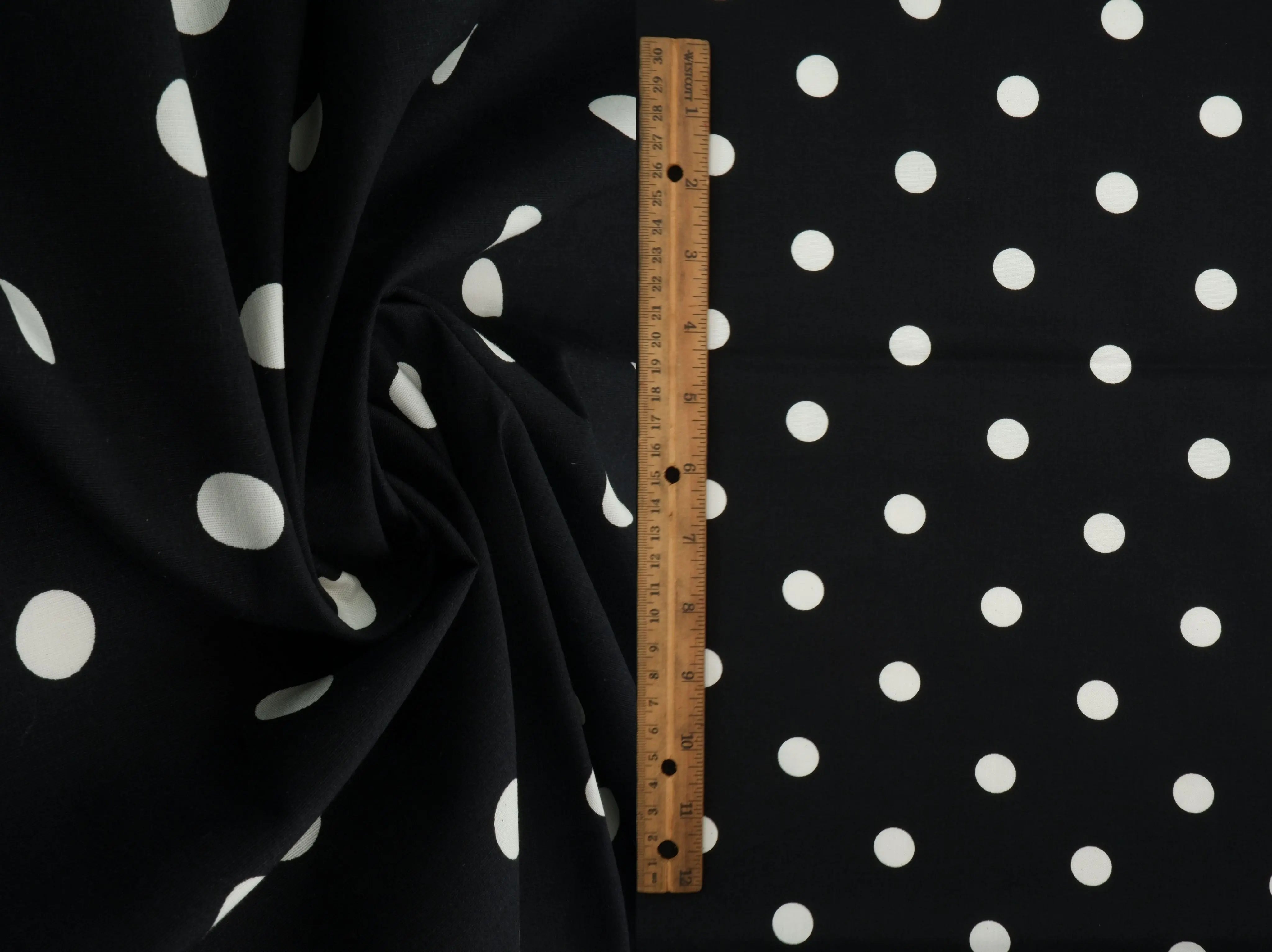 Small Dot Stretch Poplin Fabric - POP810-MS11476 