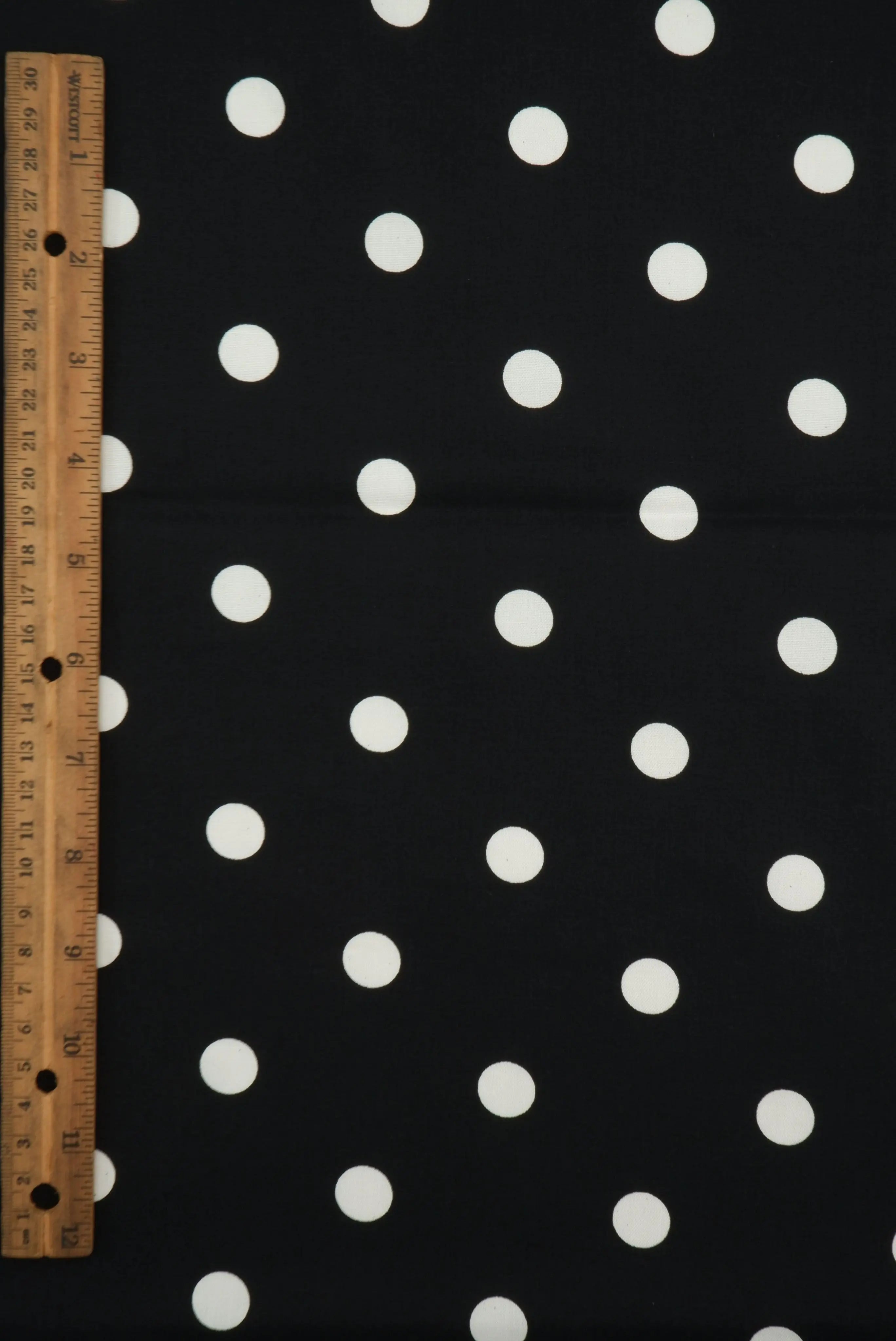 Small Dot Stretch Poplin Fabric - POP810-MS11476 