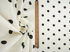 Small Dot Stretch Poplin Fabric - POP810-MS11476 