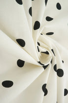 Small Dot Stretch Poplin Fabric - POP810-MS11476 