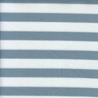 KNT4544 DENIM VINTAGE BLOUSE BLUE DRESS FLEECE KNIT LOUNGEWEAR POLYESTER RIBBED 2X2 SPANDEX STRETCH STRIPE SWEATSHIRT TOPS TUNICS WHITE