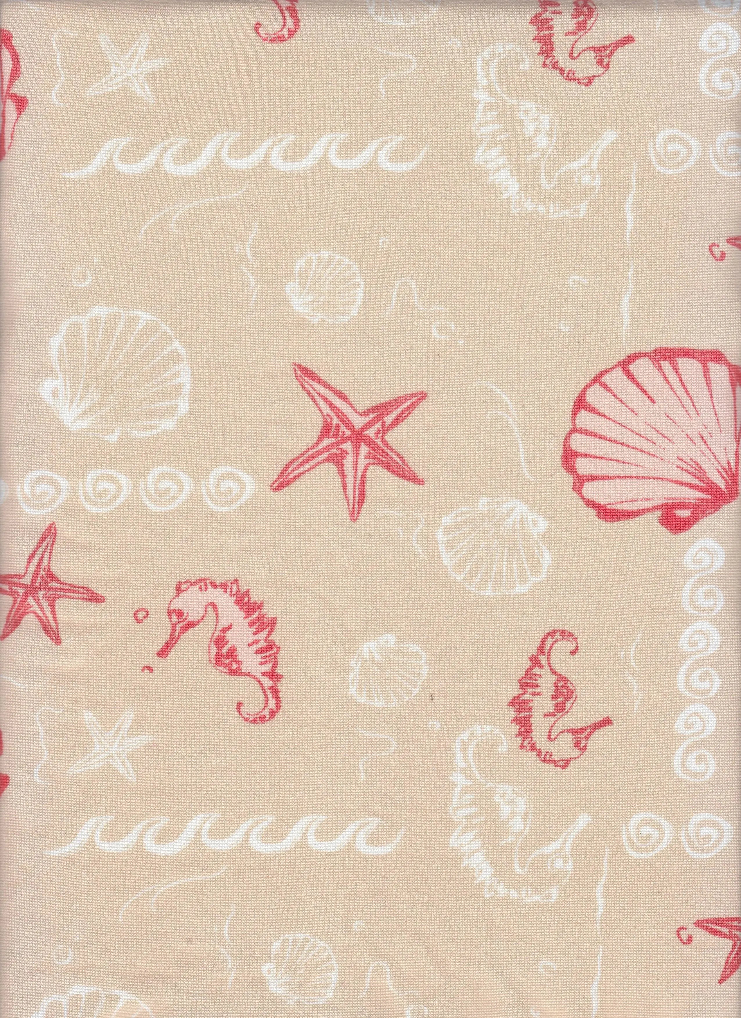 Under the Sea Print Stretch DTY Knit Fabric - KNT4498-MS11508 