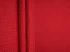 CRP4501 RED BODYSUIT BOTTOMS CAMI CREPE DRESS NO-PRINT POLYESTER SKIRTS SOLID SPANDEX TOPS WAFFLE WOVEN